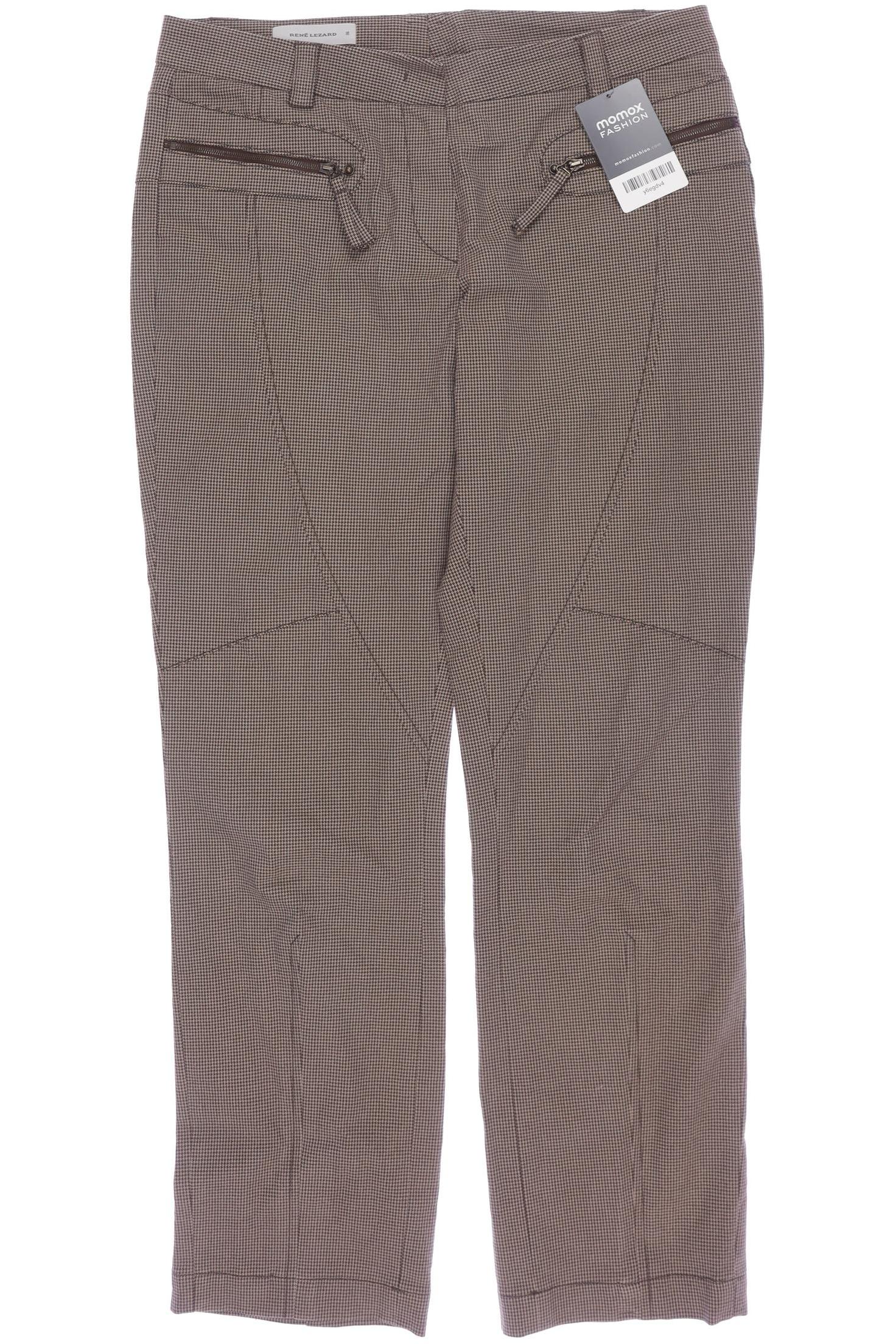 

Rene Lezard Damen Stoffhose, braun, Gr. 36