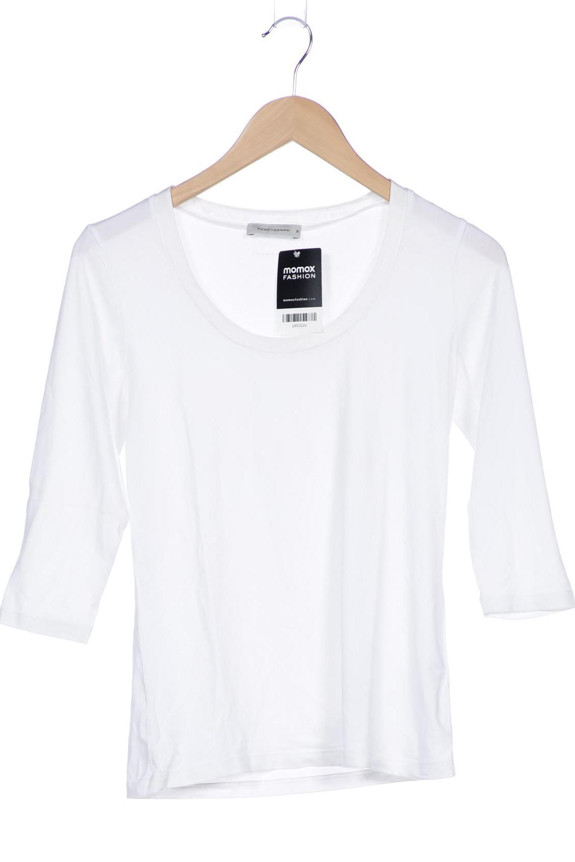

Rene Lezard Damen Langarmshirt, weiß, Gr. 38