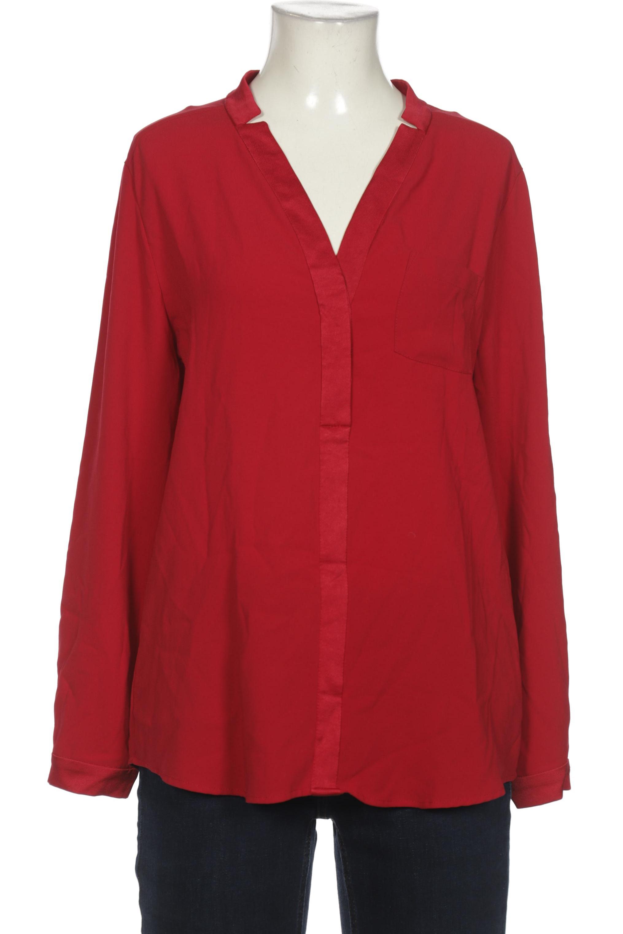 

Rene Lezard Damen Bluse, rot, Gr. 36