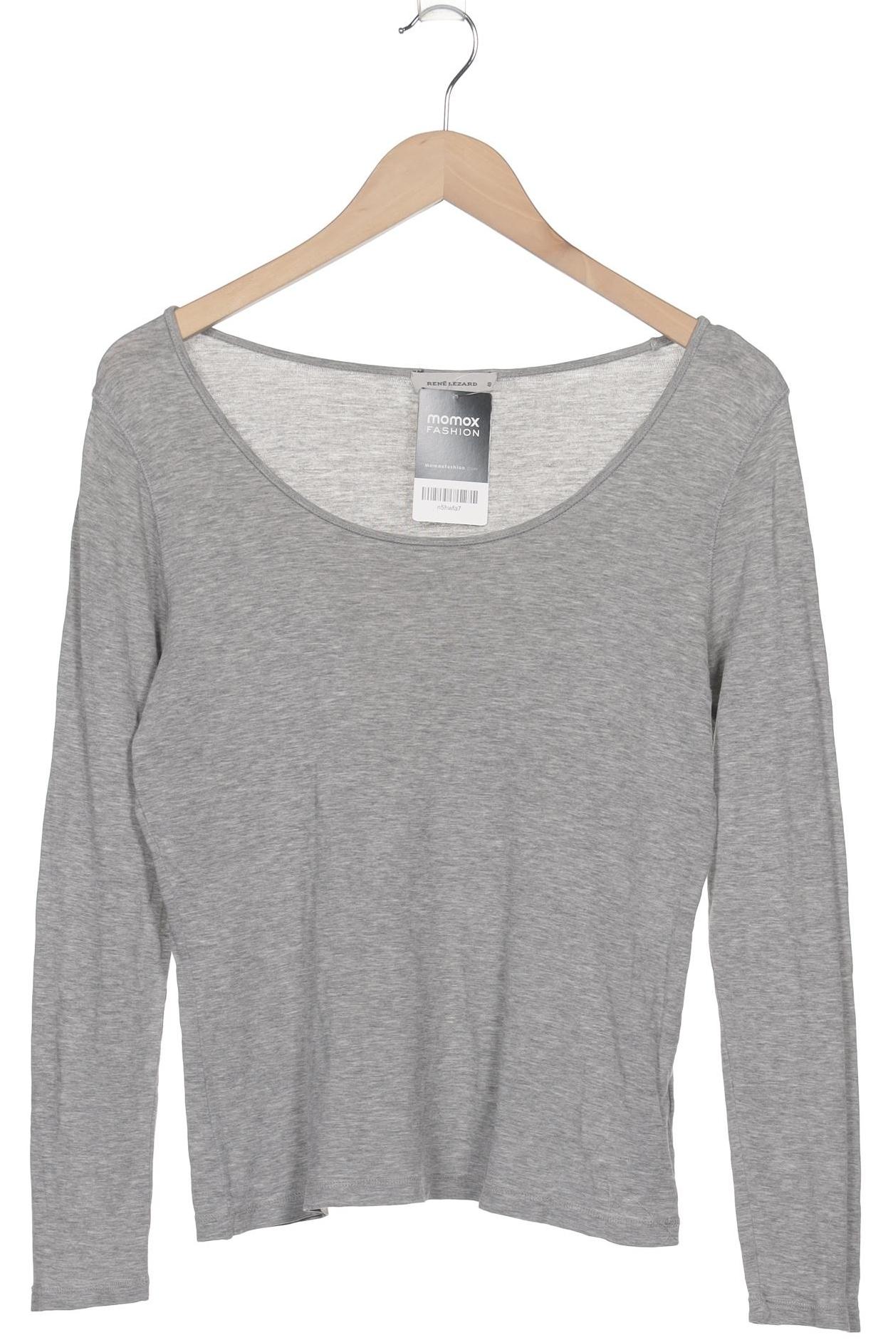 

Rene Lezard Damen Langarmshirt, grau, Gr. 40