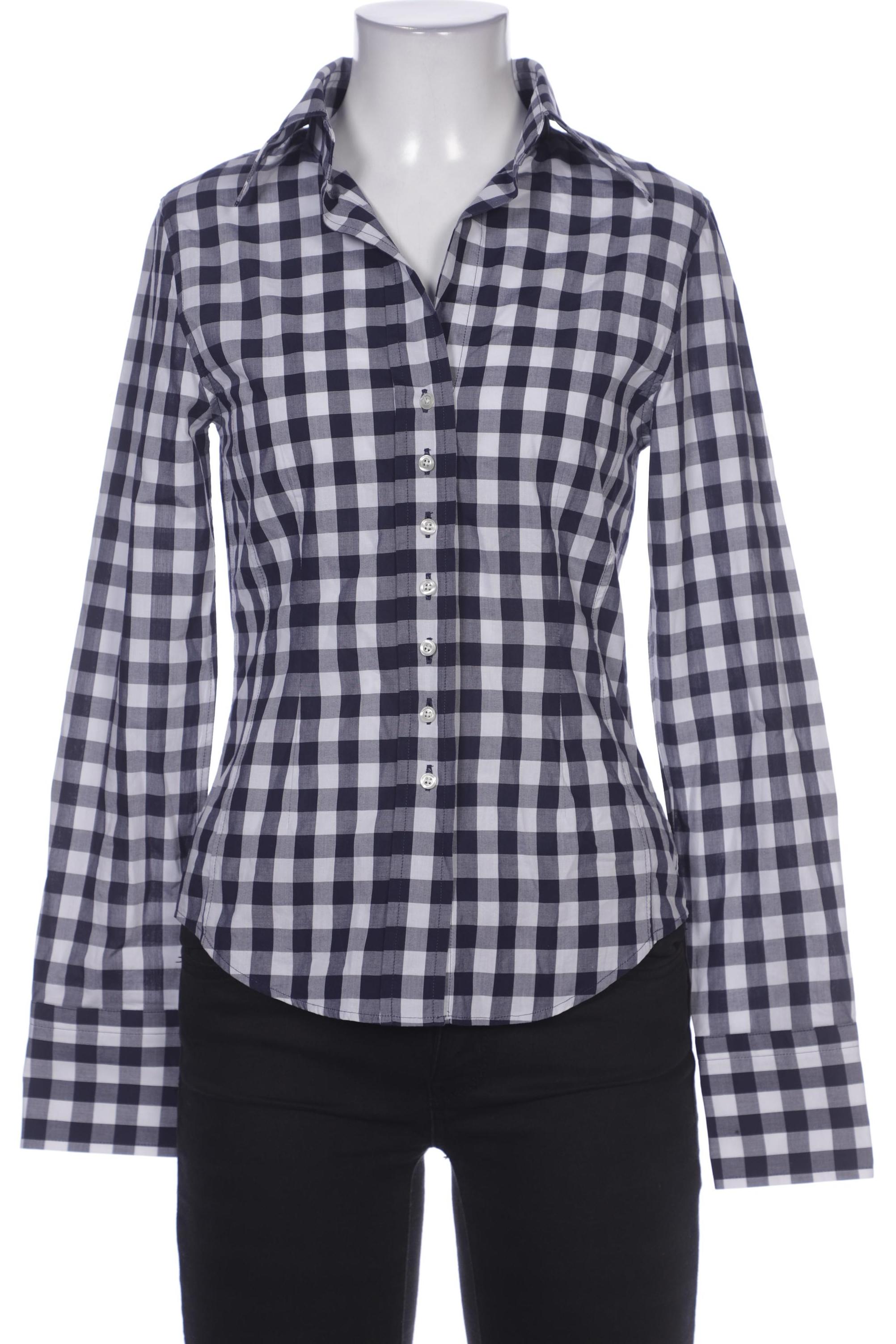 

Rene Lezard Damen Bluse, marineblau, Gr. 34