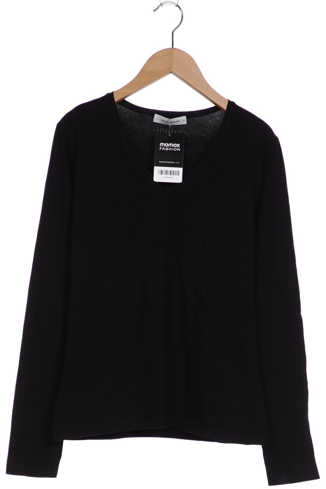 

Rene Lezard Damen Langarmshirt, schwarz