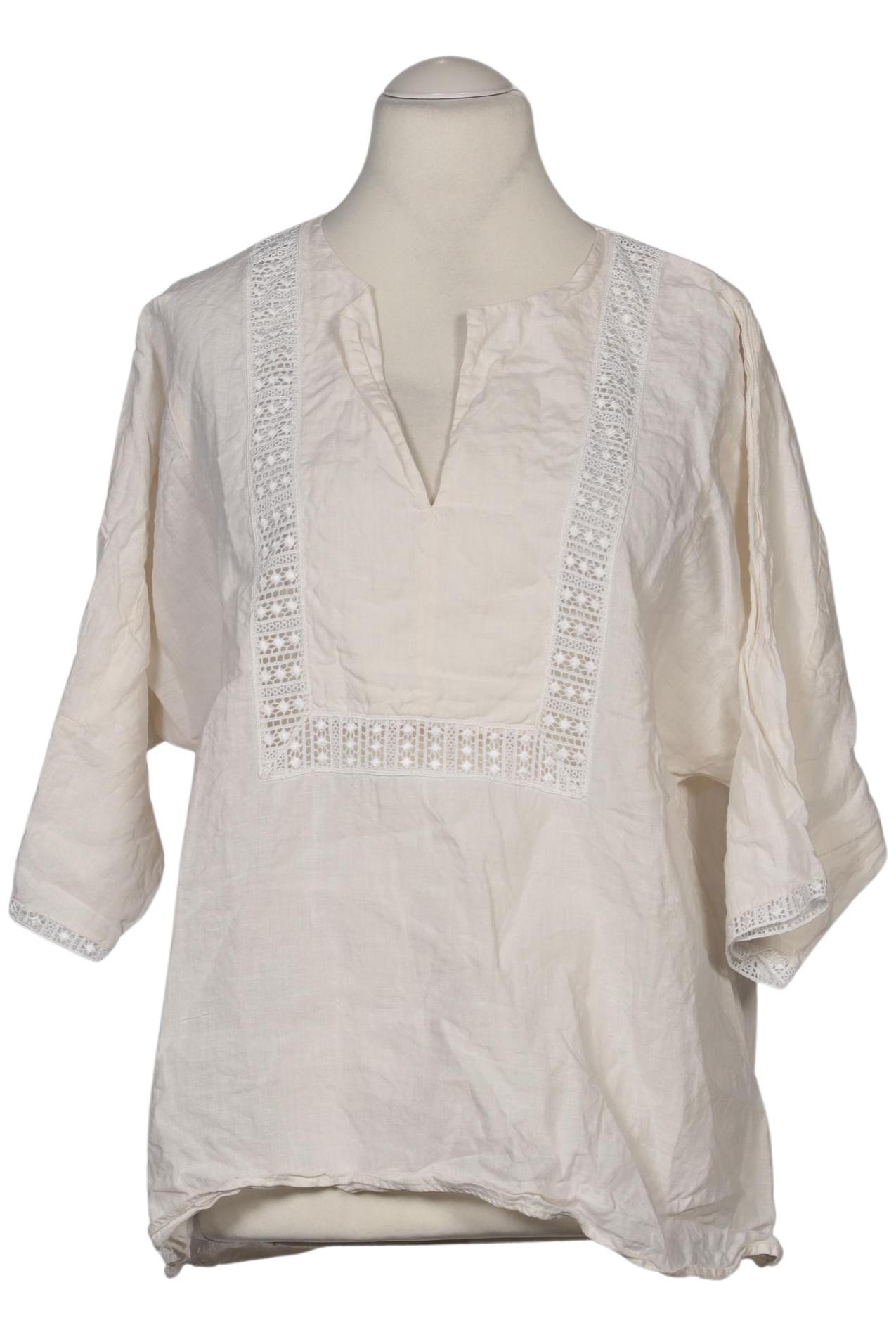 

Rene Lezard Damen Bluse, cremeweiß, Gr. 42