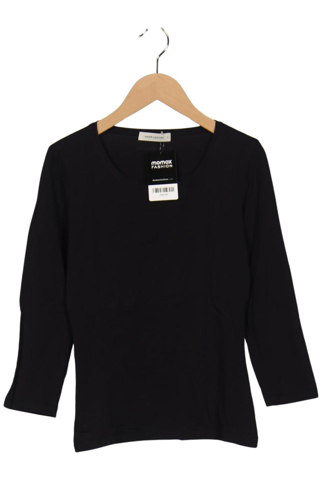 

Rene Lezard Damen Langarmshirt, marineblau, Gr. 36
