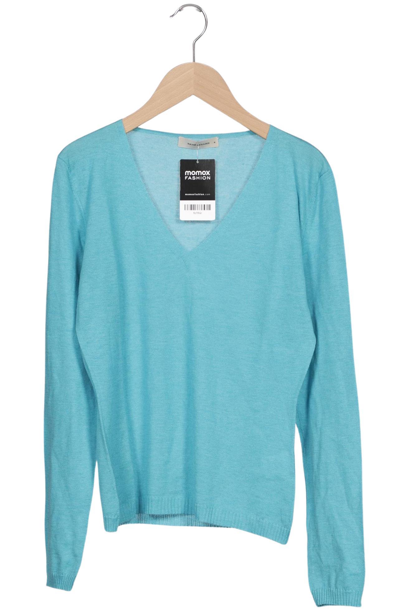 

Rene Lezard Damen Pullover, hellblau, Gr. 38