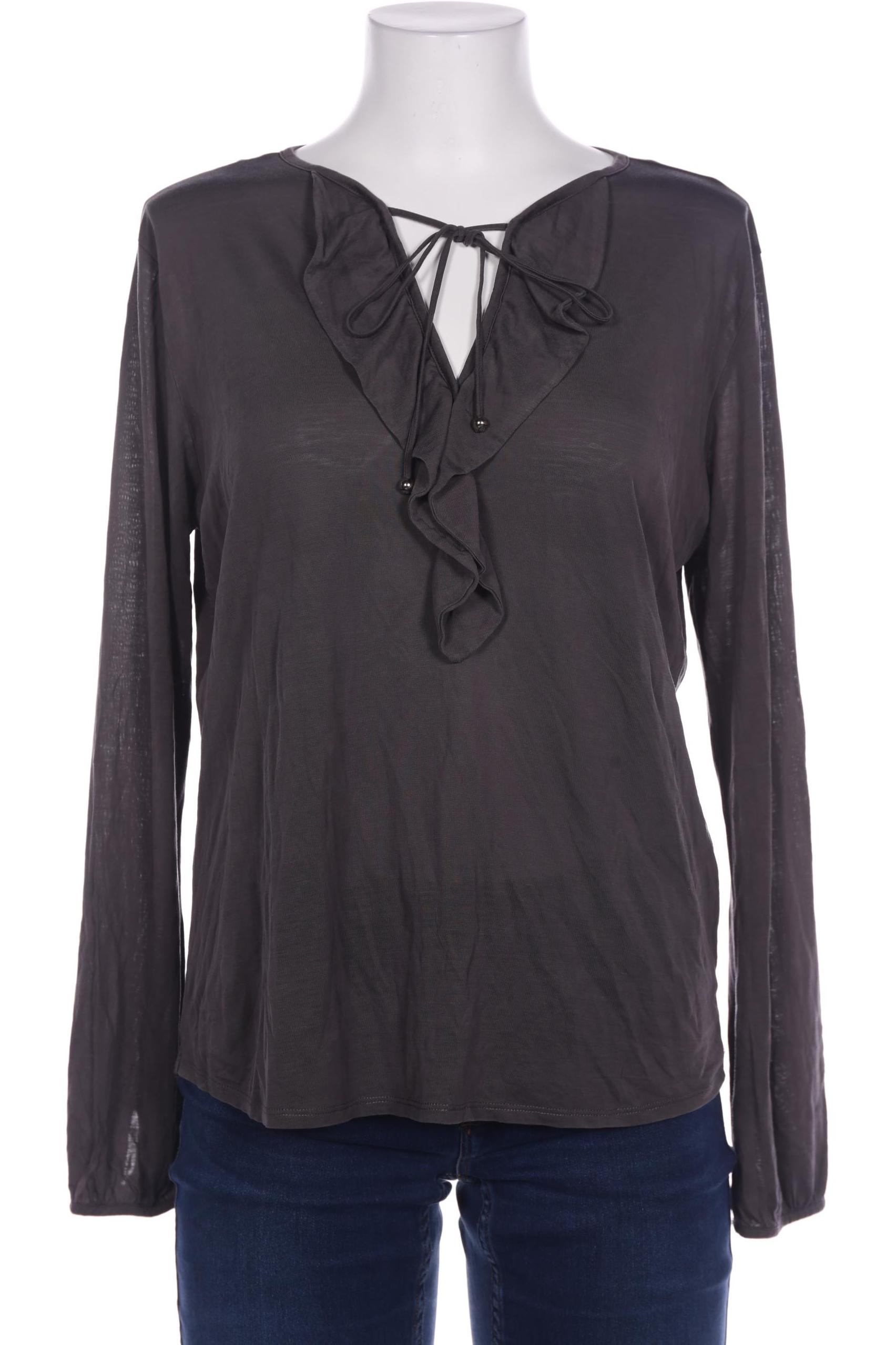 

Rene Lezard Damen Langarmshirt, grau, Gr. 40