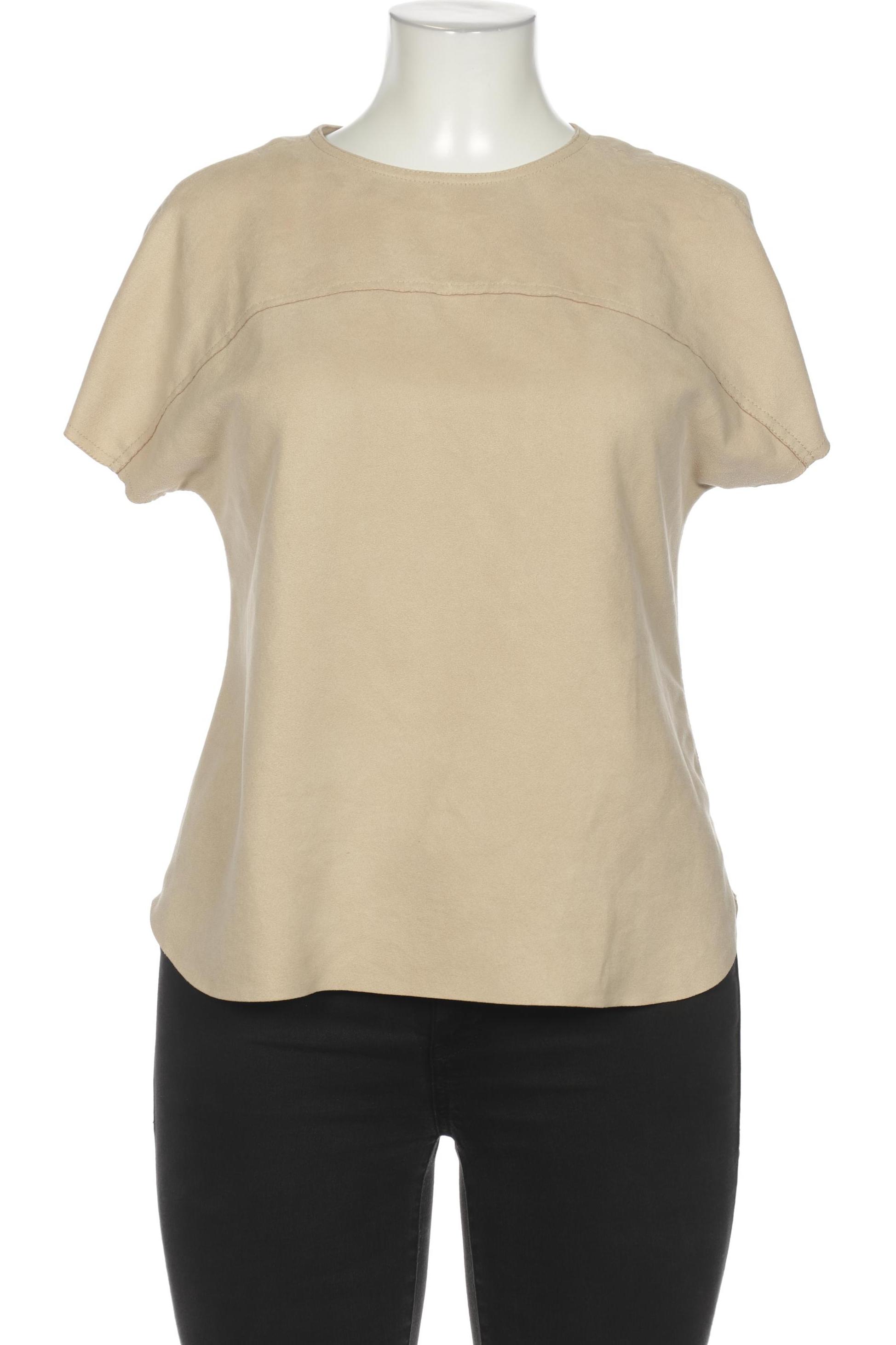 

Rene Lezard Damen Bluse, beige, Gr. 44
