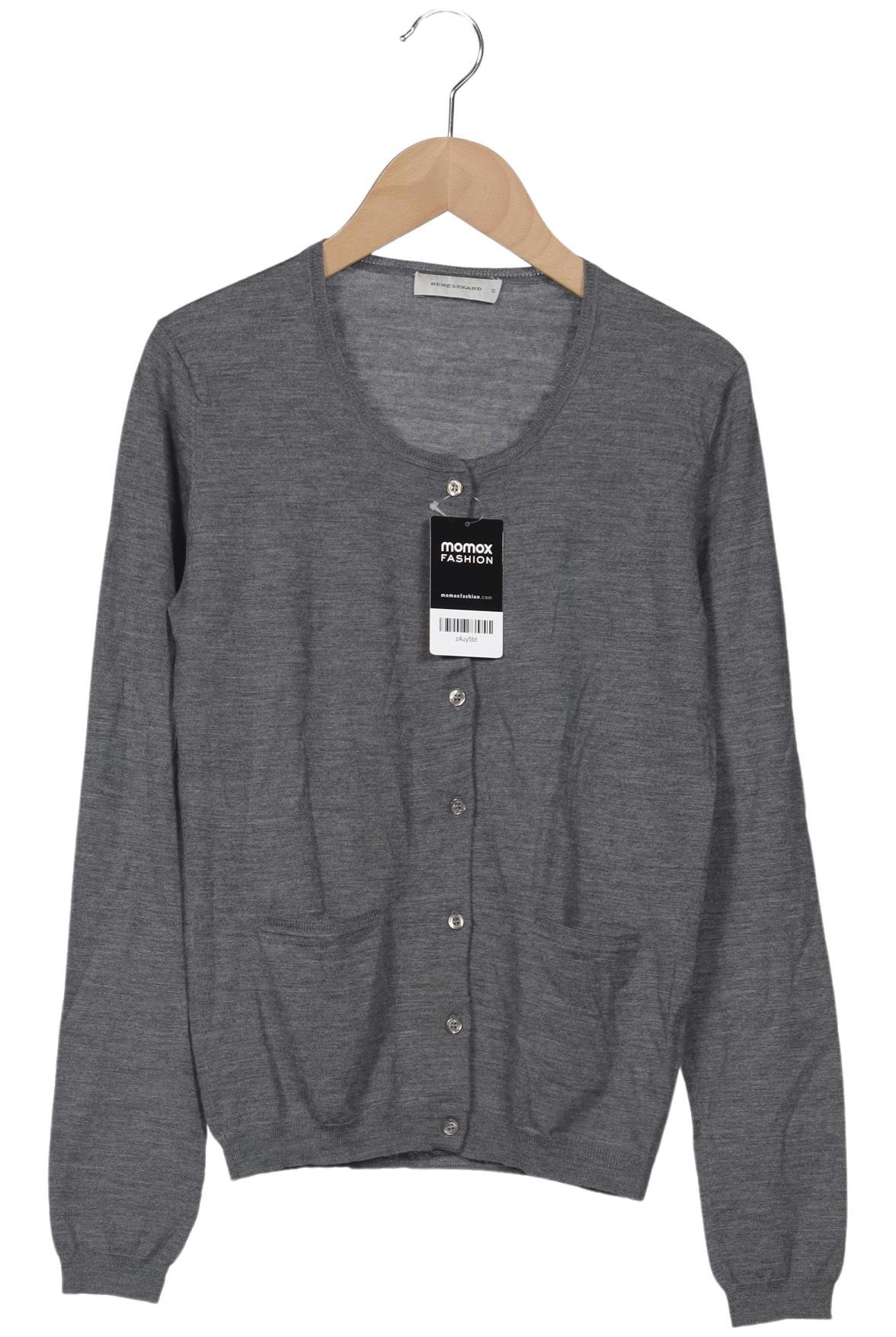 

Rene Lezard Damen Strickjacke, grau, Gr. 34