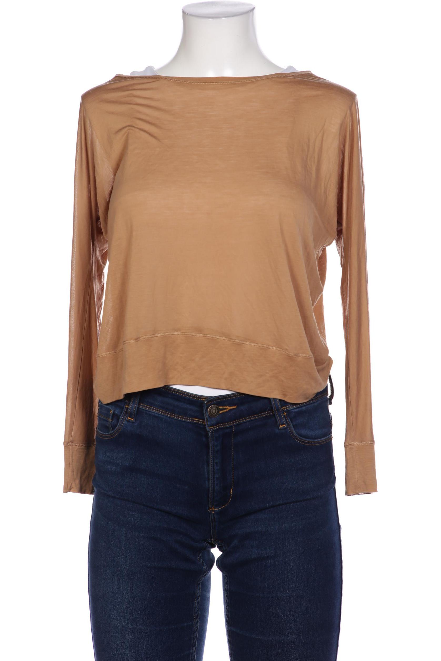 

Rene Lezard Damen Langarmshirt, beige, Gr. 42