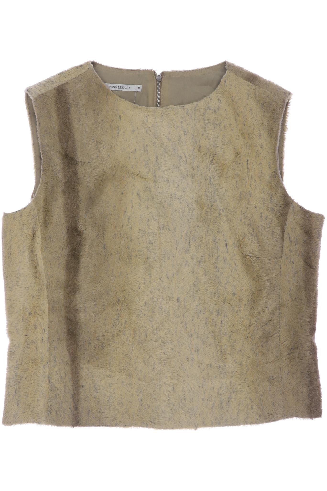 

Rene Lezard Damen Bluse, beige, Gr. 40