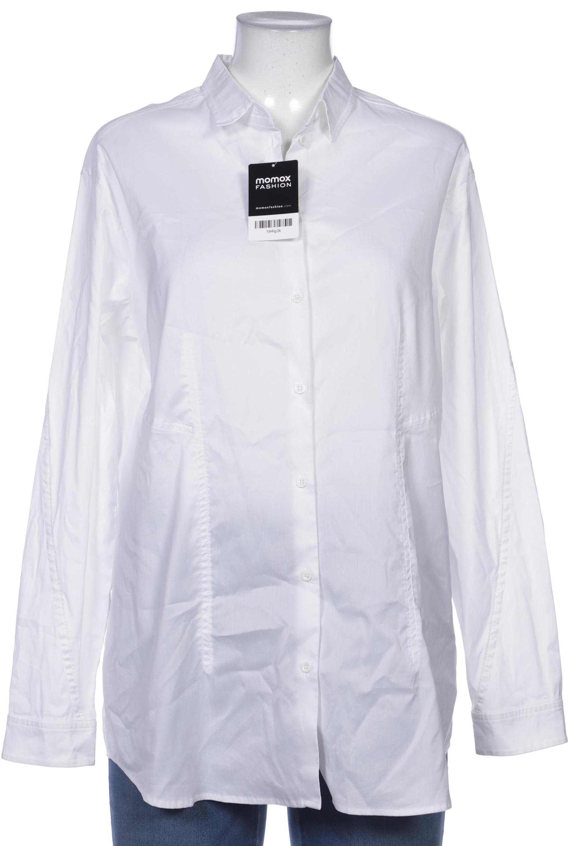 

Rene Lezard Damen Bluse, weiß, Gr. 42