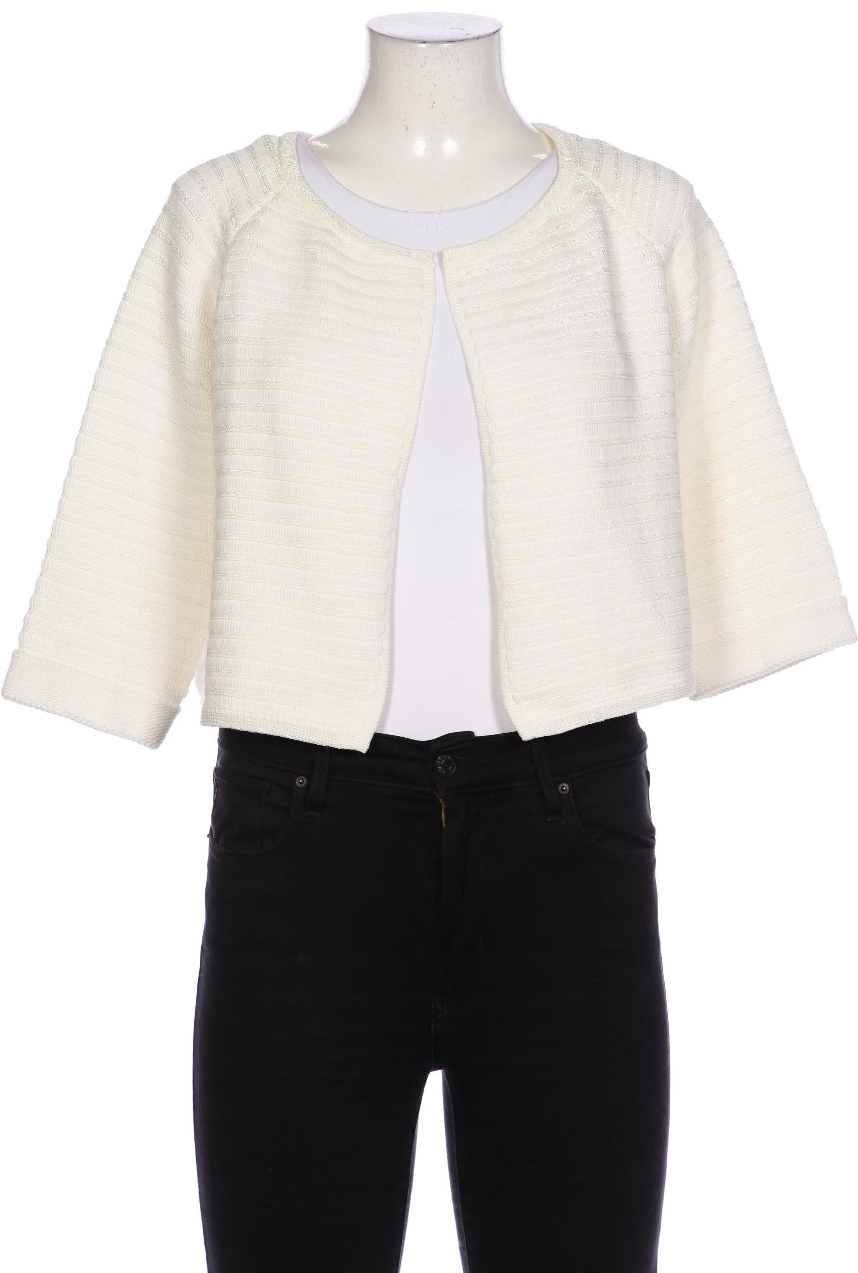 

Rene Lezard Damen Strickjacke, cremeweiß, Gr. 40