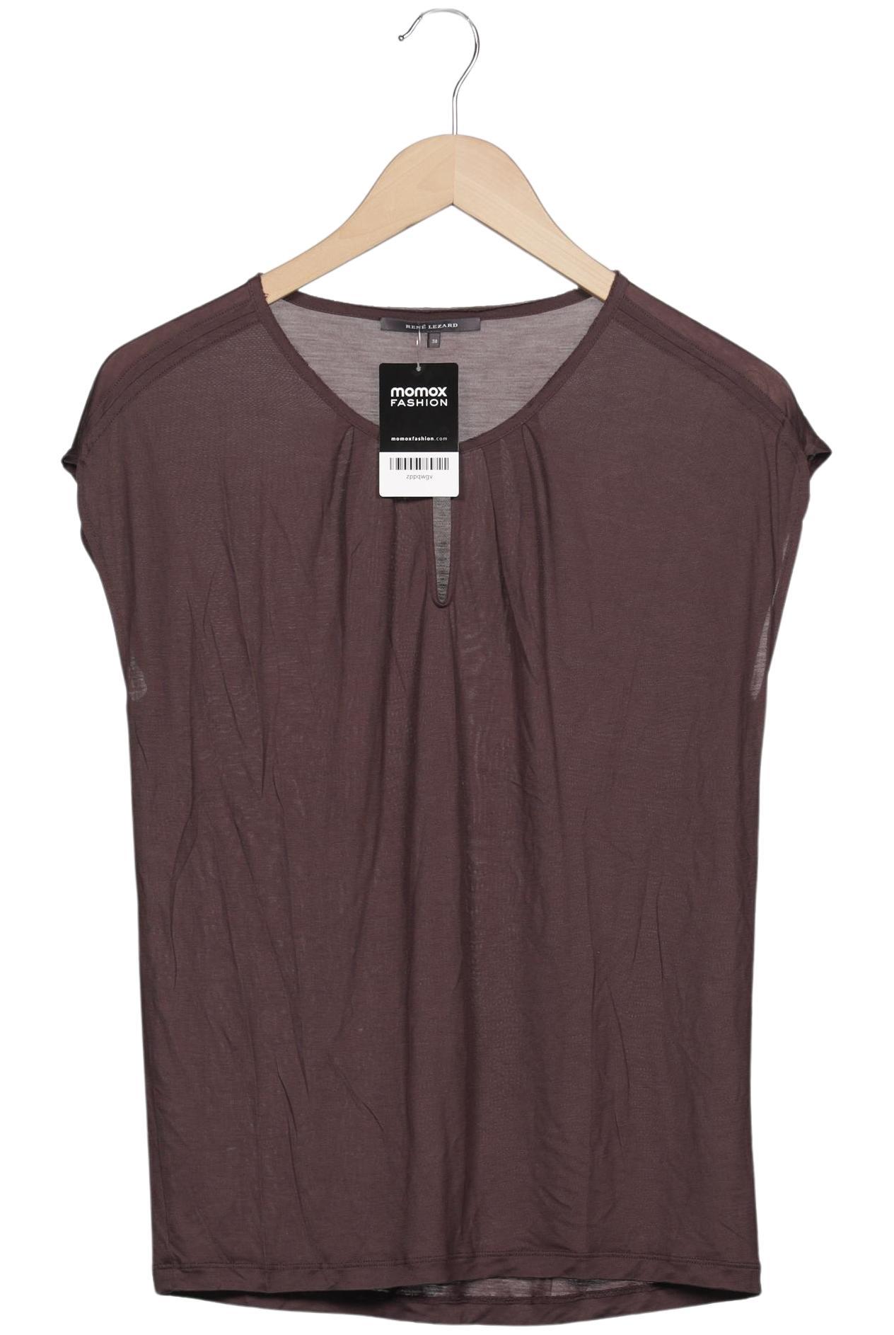 

Rene Lezard Damen T-Shirt, braun, Gr. 38