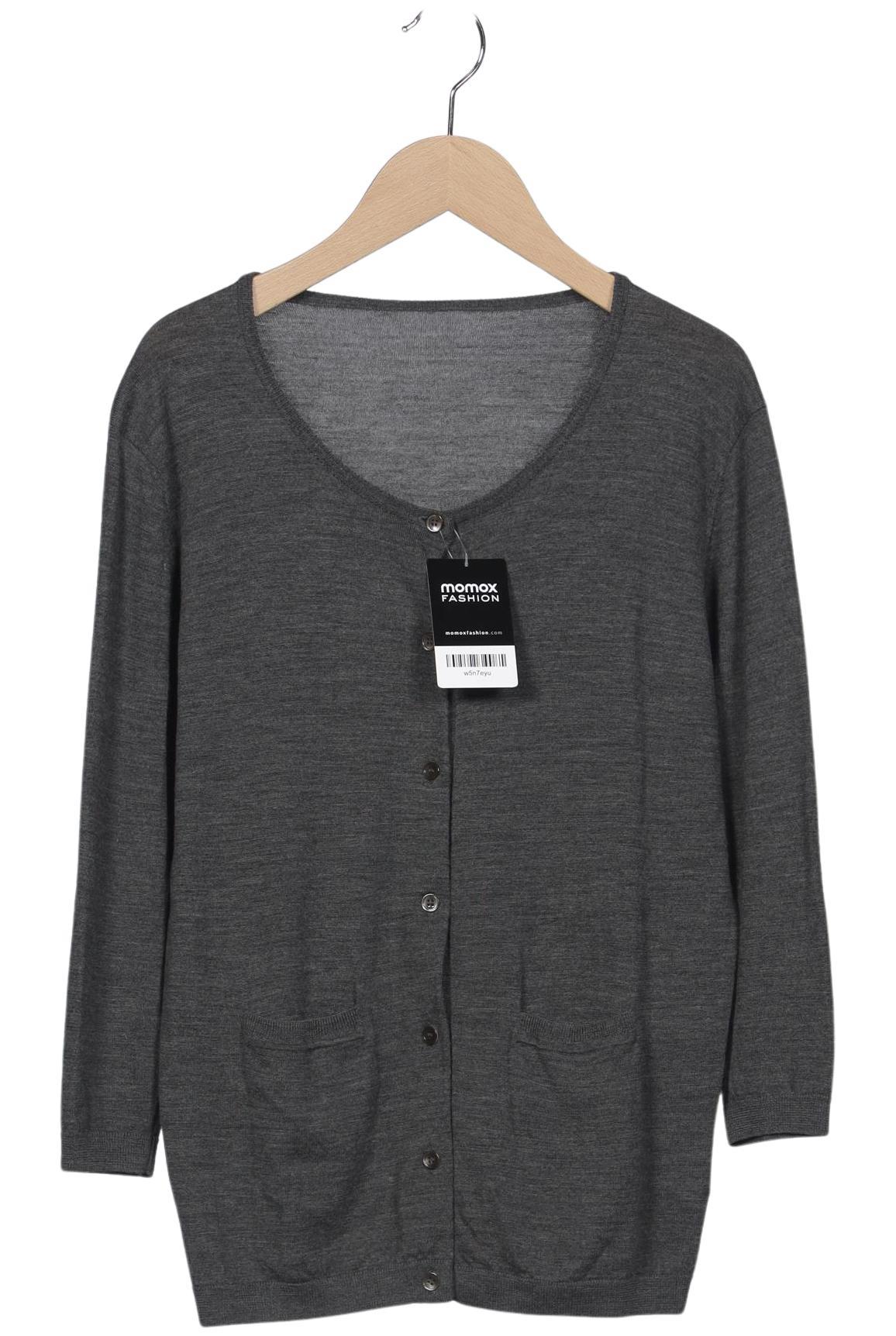 

Rene Lezard Damen Strickjacke, grau, Gr. 42