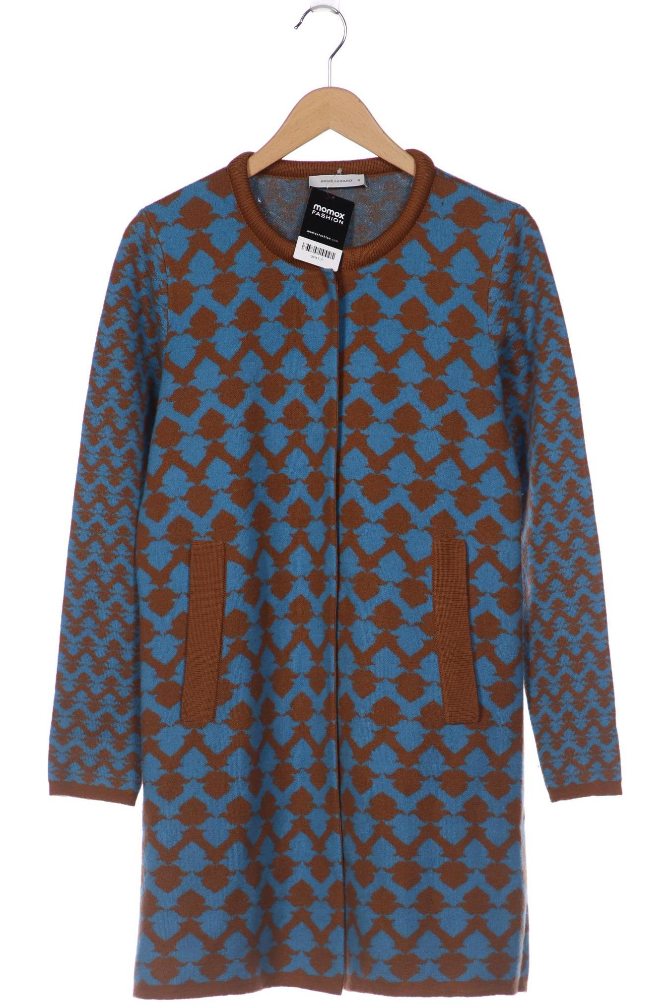 

Rene Lezard Damen Strickjacke, blau, Gr. 36