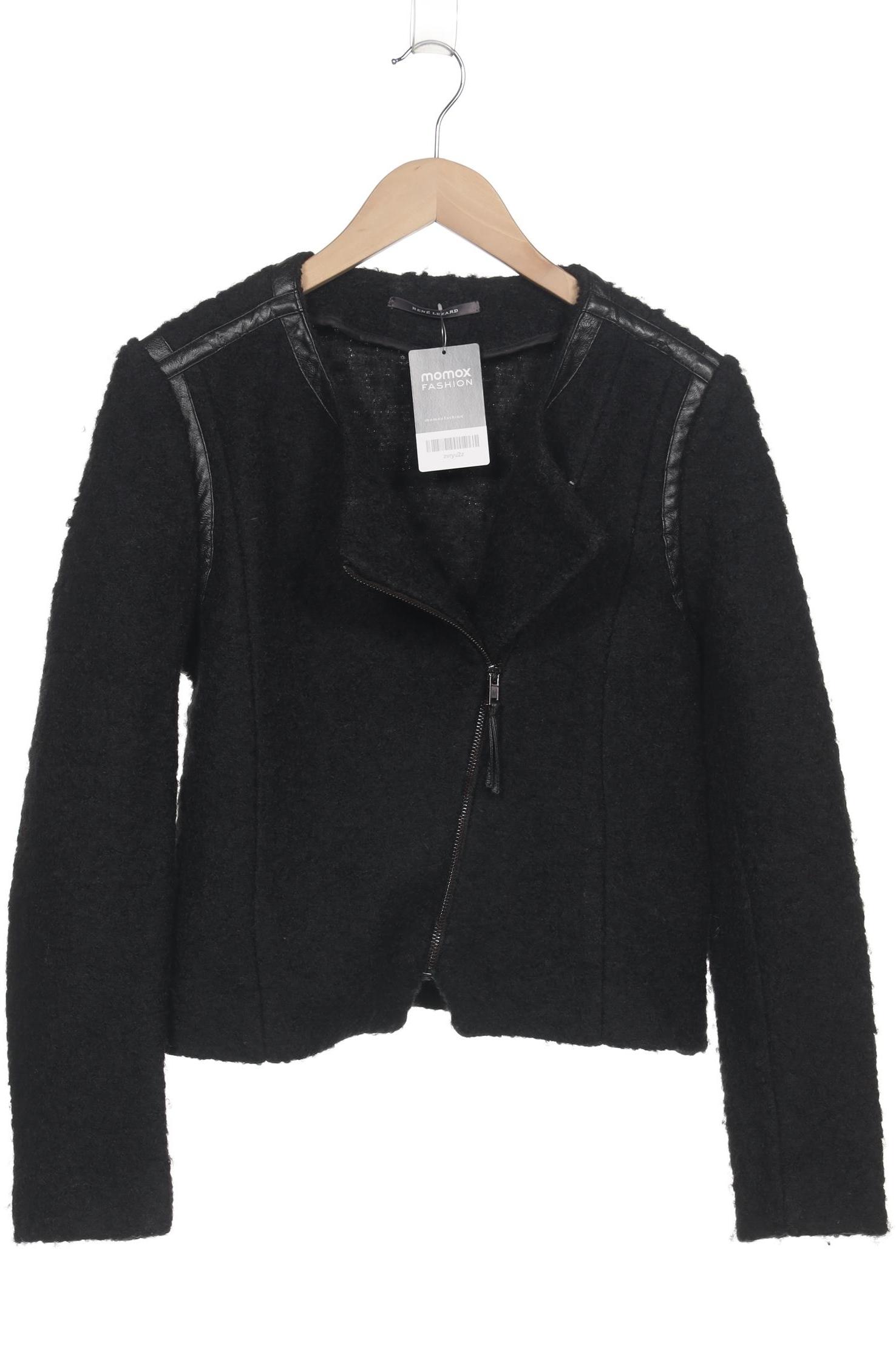 

Rene Lezard Damen Jacke, schwarz, Gr. 38