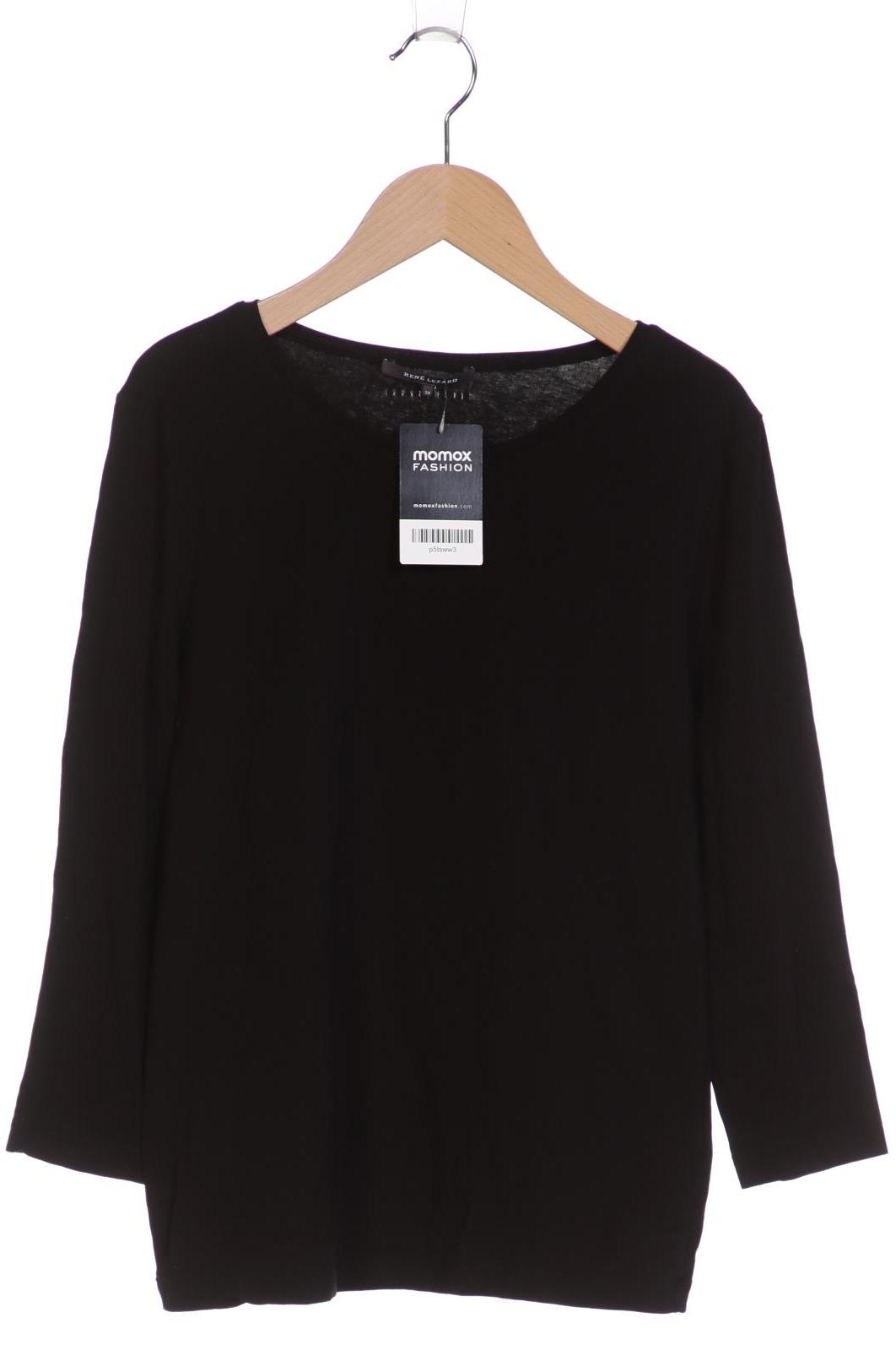 

Rene Lezard Damen Langarmshirt, schwarz, Gr. 38