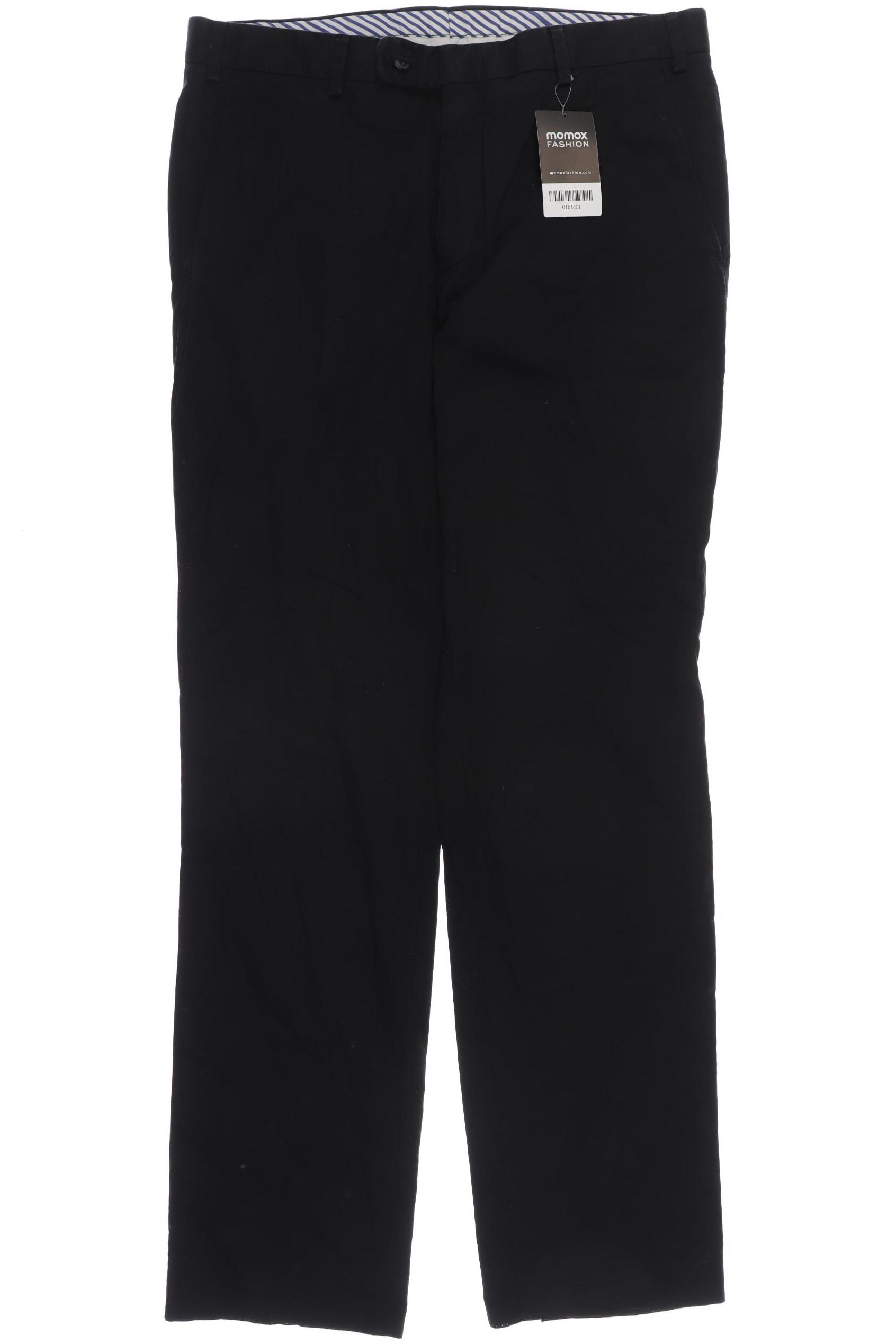 

Rene Lezard Herren Stoffhose, schwarz, Gr. 33