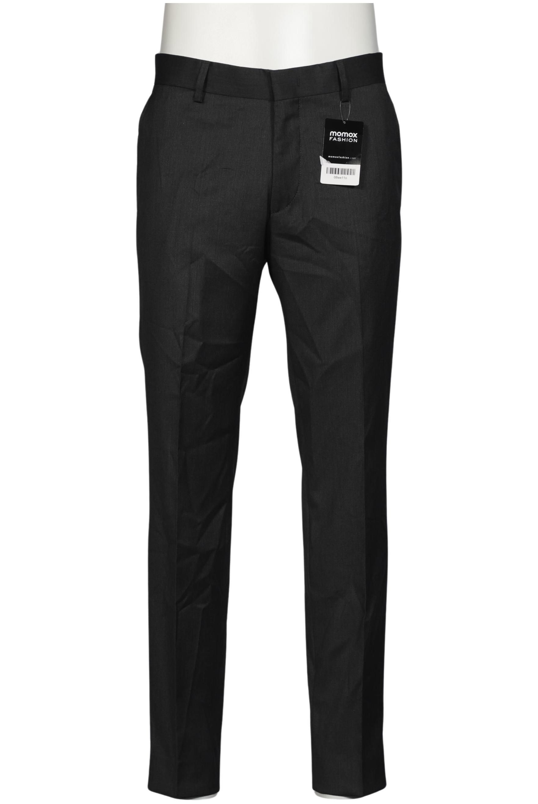 

Rene Lezard Herren Stoffhose, schwarz, Gr. 46