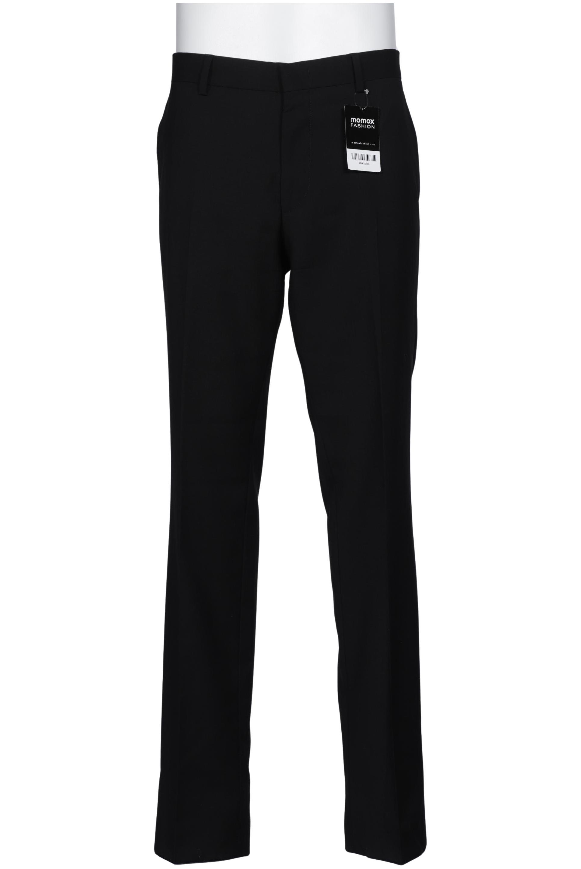 

Rene Lezard Herren Stoffhose, schwarz, Gr. 52