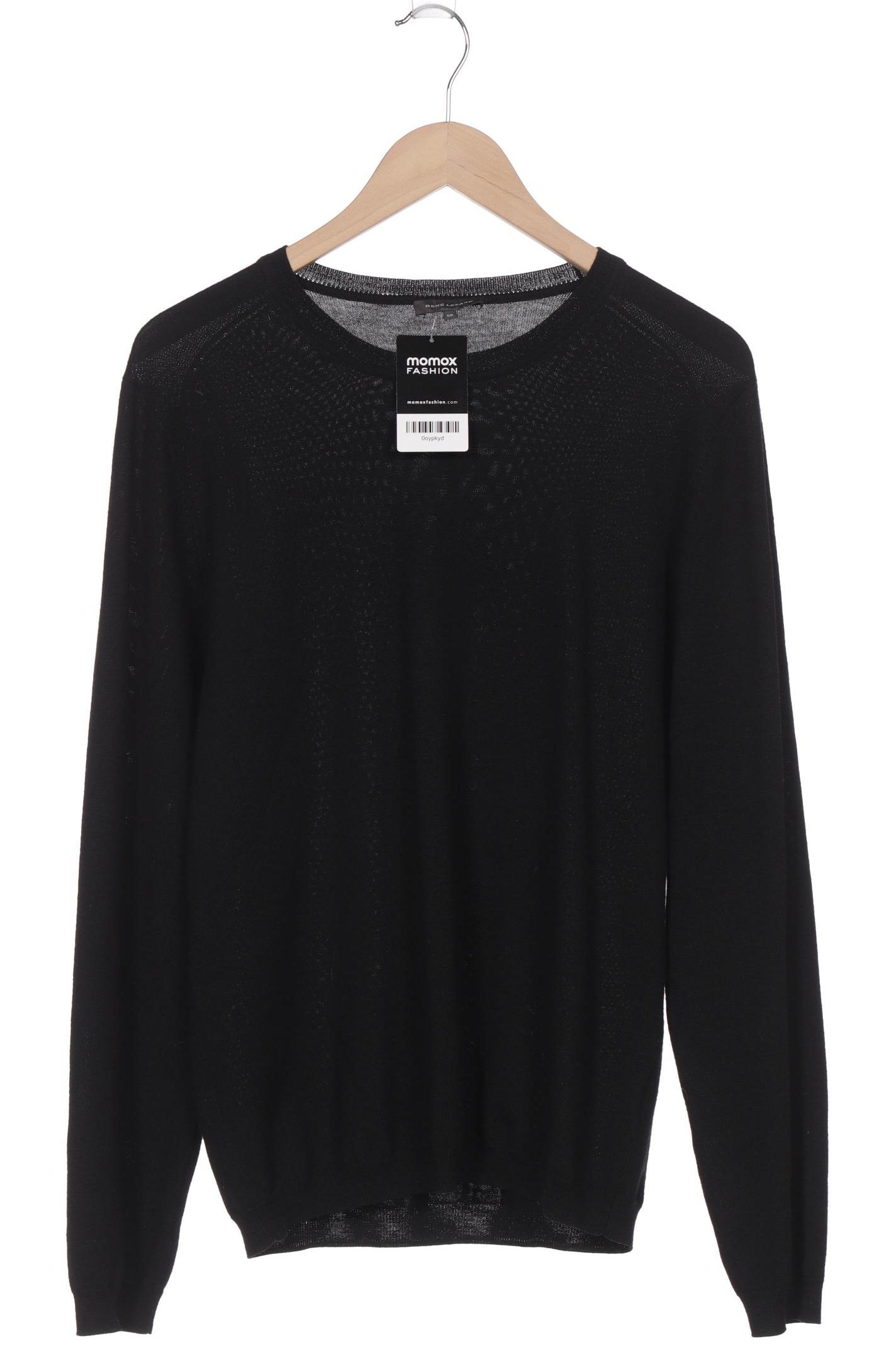 

Rene Lezard Herren Pullover, schwarz
