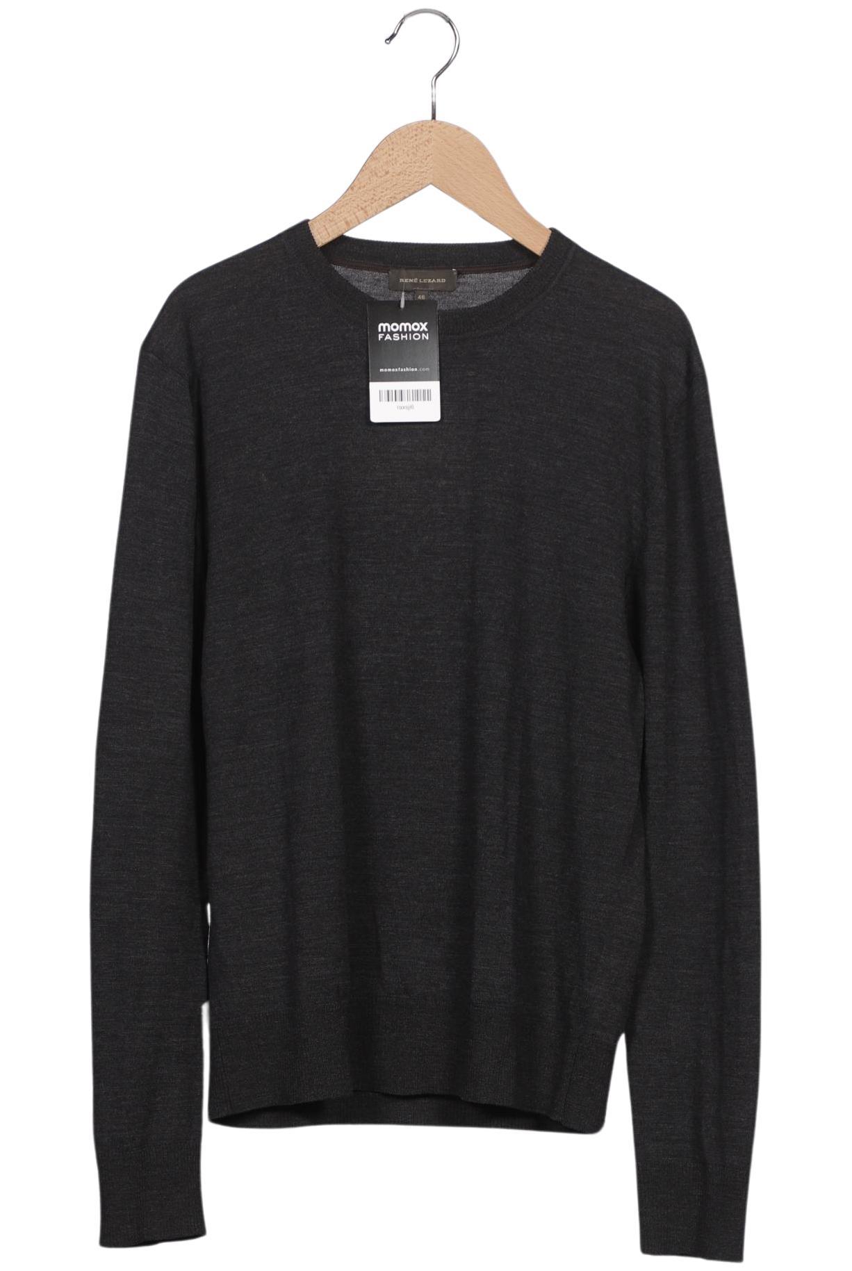 

Rene Lezard Herren Pullover, schwarz, Gr. 46