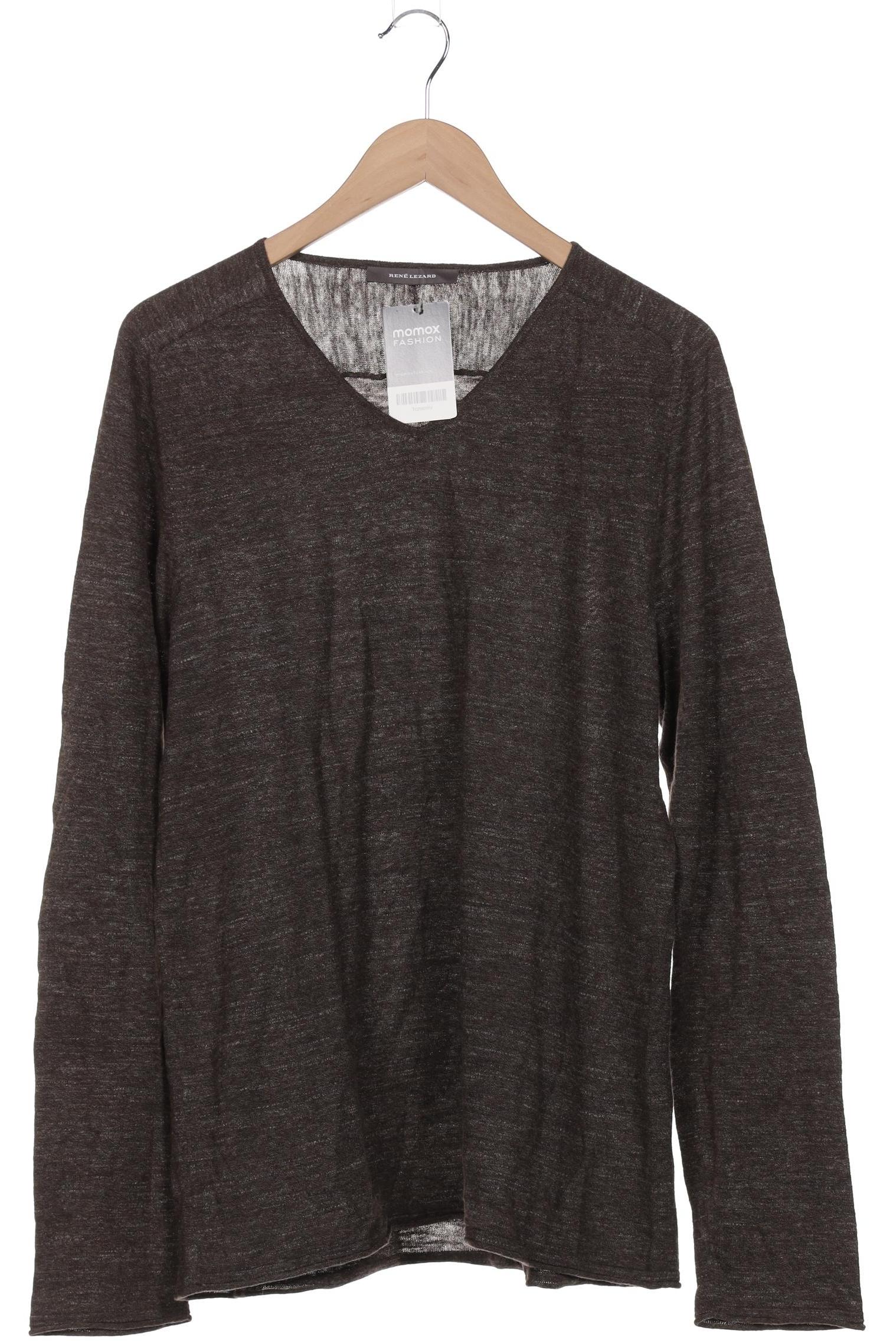 

Rene Lezard Herren Pullover, braun, Gr. 52