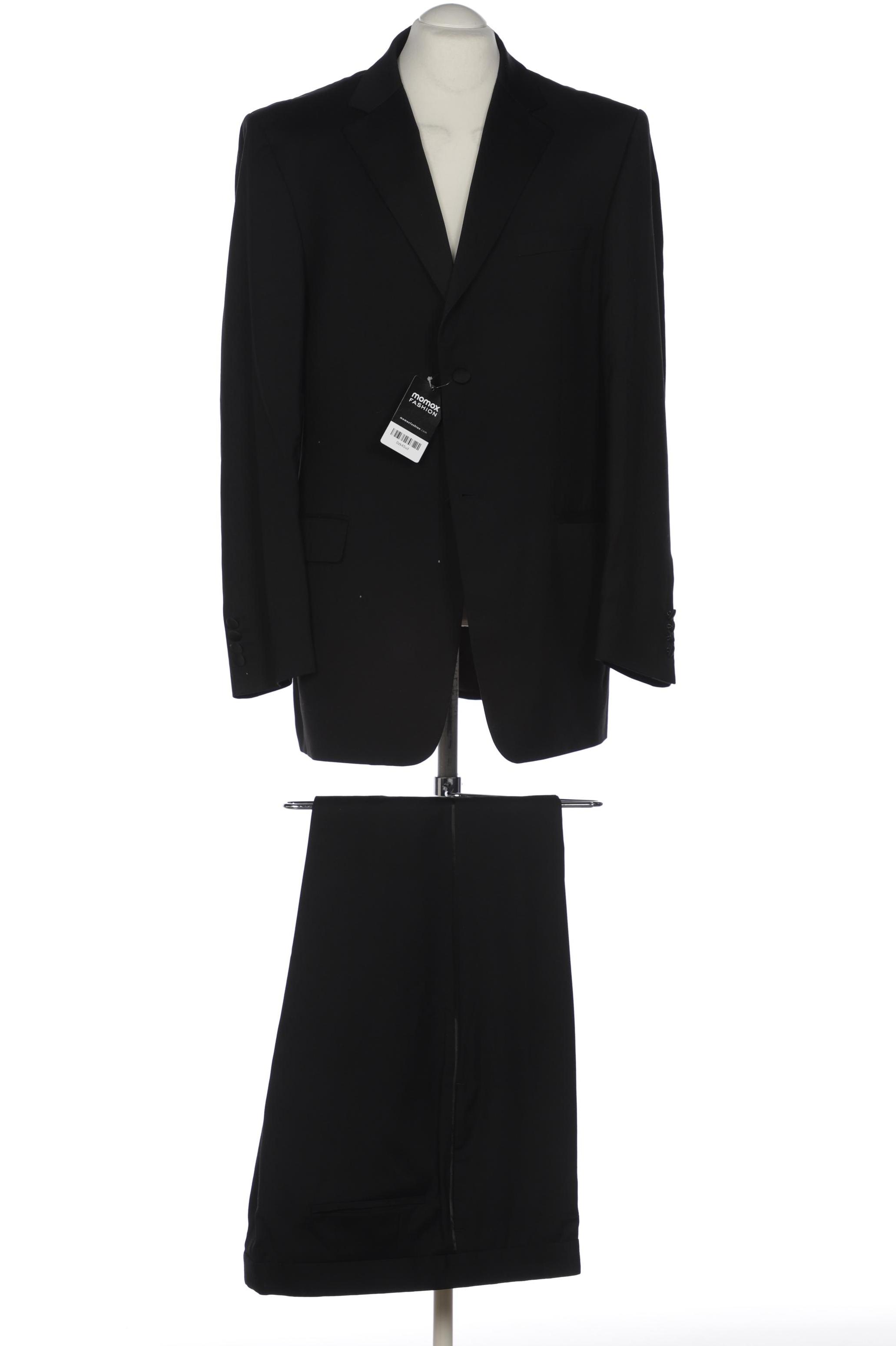 

Rene Lezard Herren Anzug, schwarz, Gr. 56