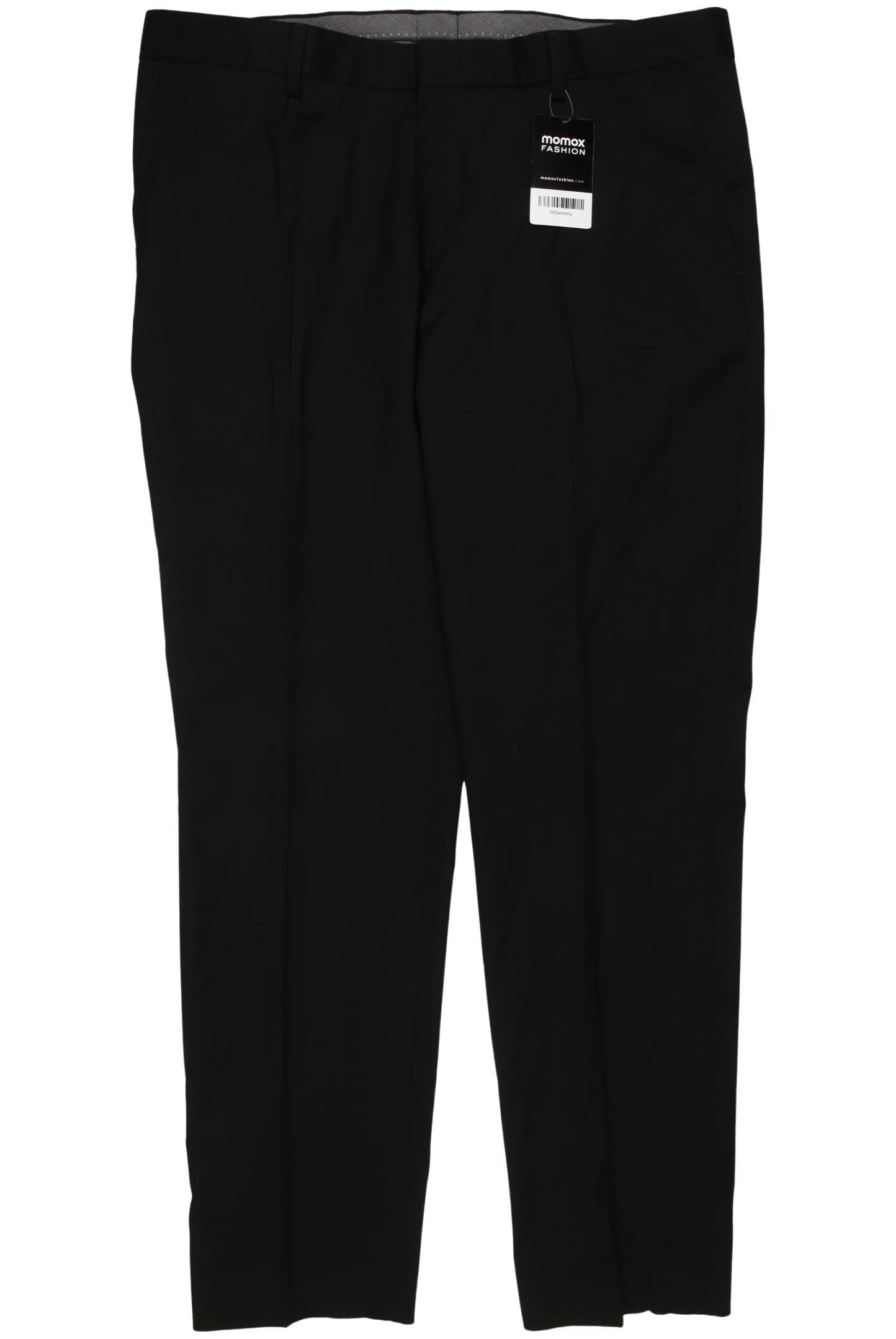 

Rene Lezard Herren Stoffhose, schwarz, Gr. 52