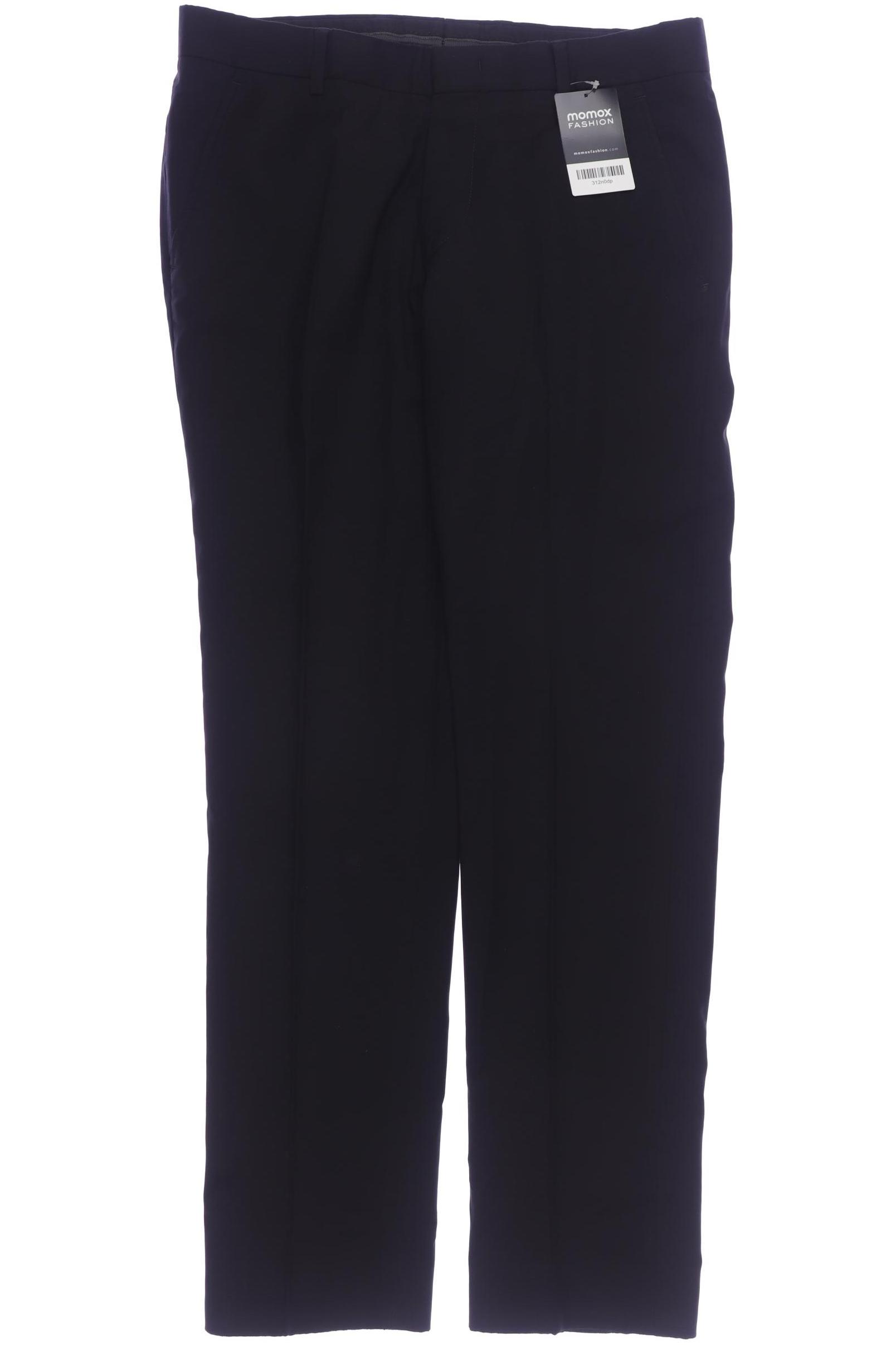 

Rene Lezard Herren Stoffhose, schwarz, Gr. 48