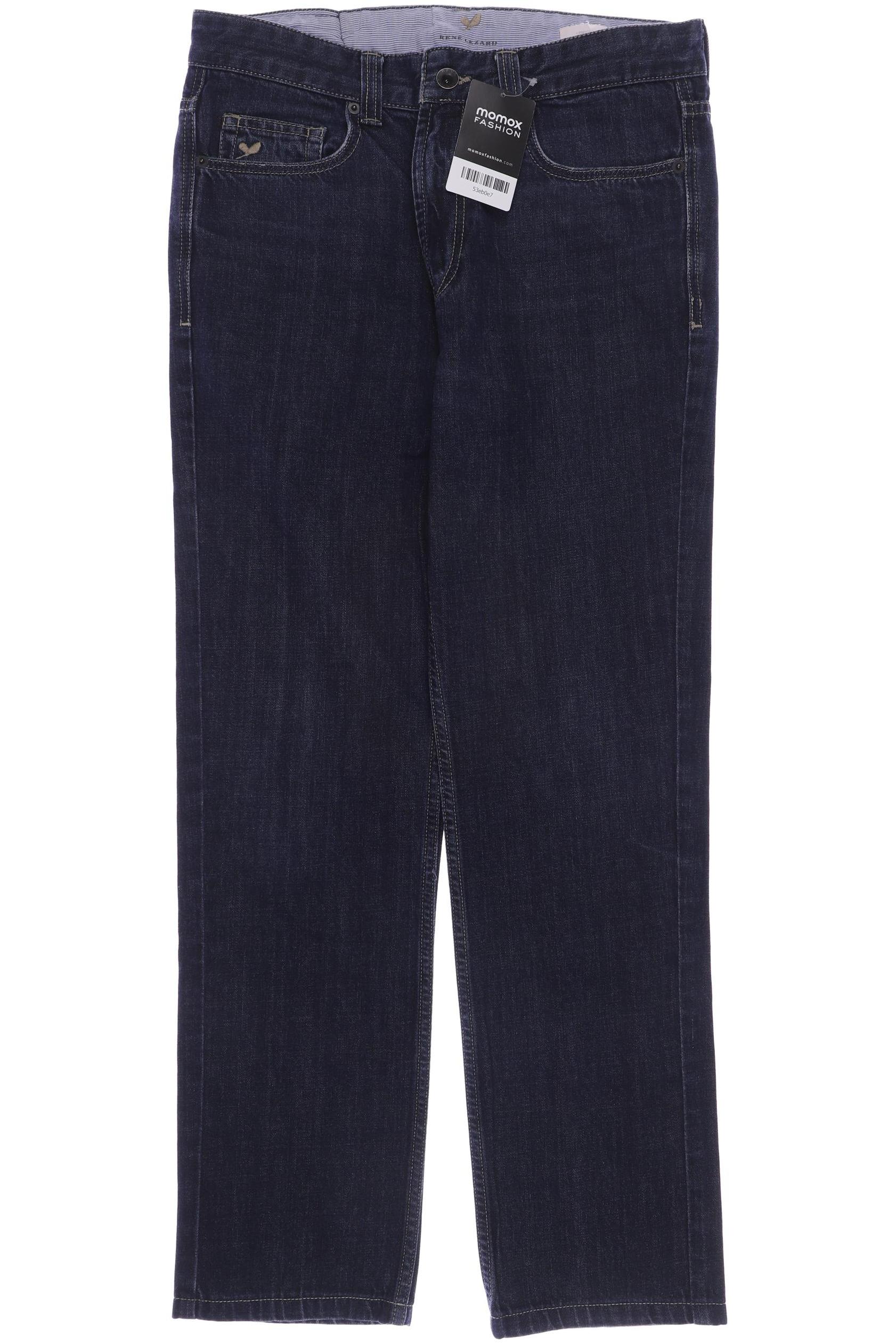 

Rene Lezard Herren Jeans, marineblau