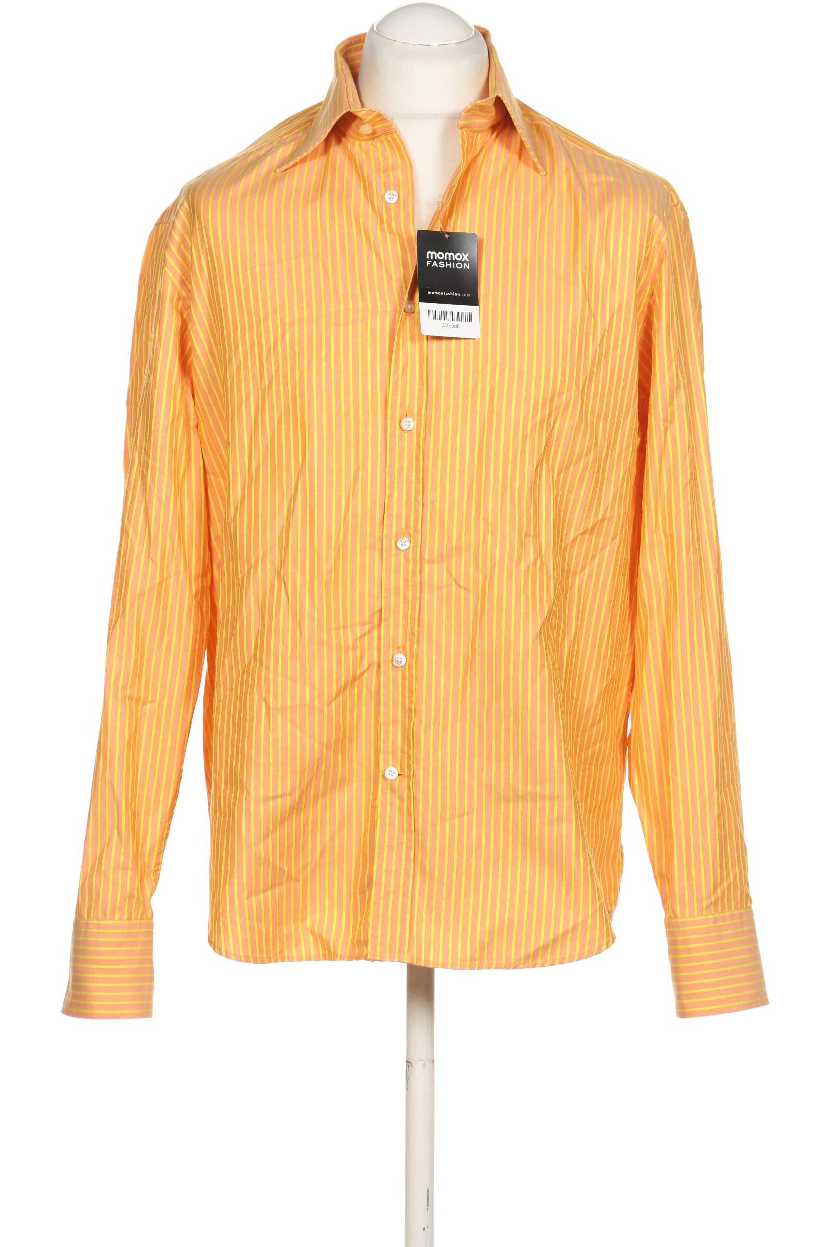 

Rene Lezard Herren Hemd, orange, Gr. 52