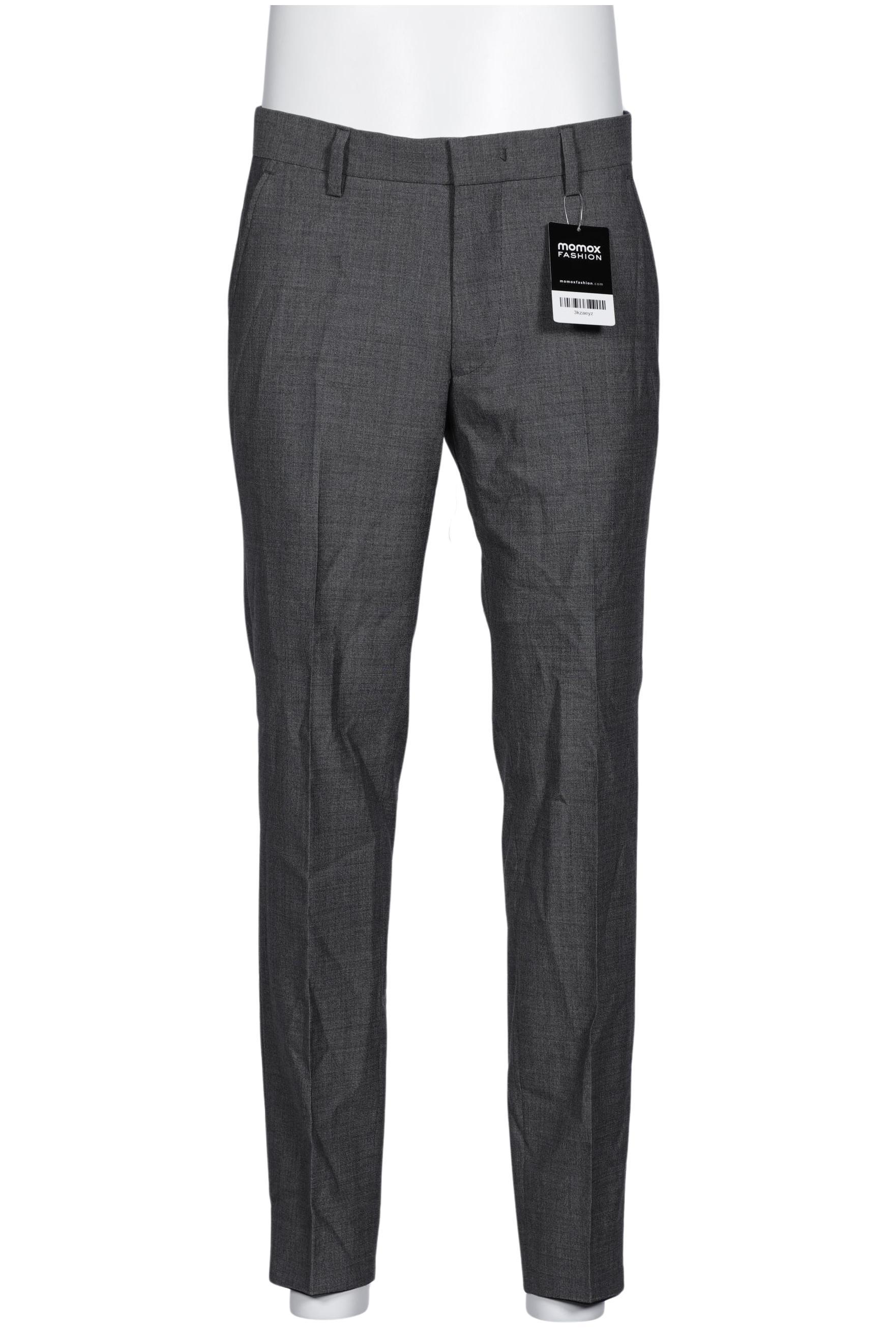 

Rene Lezard Herren Stoffhose, grau, Gr. 46