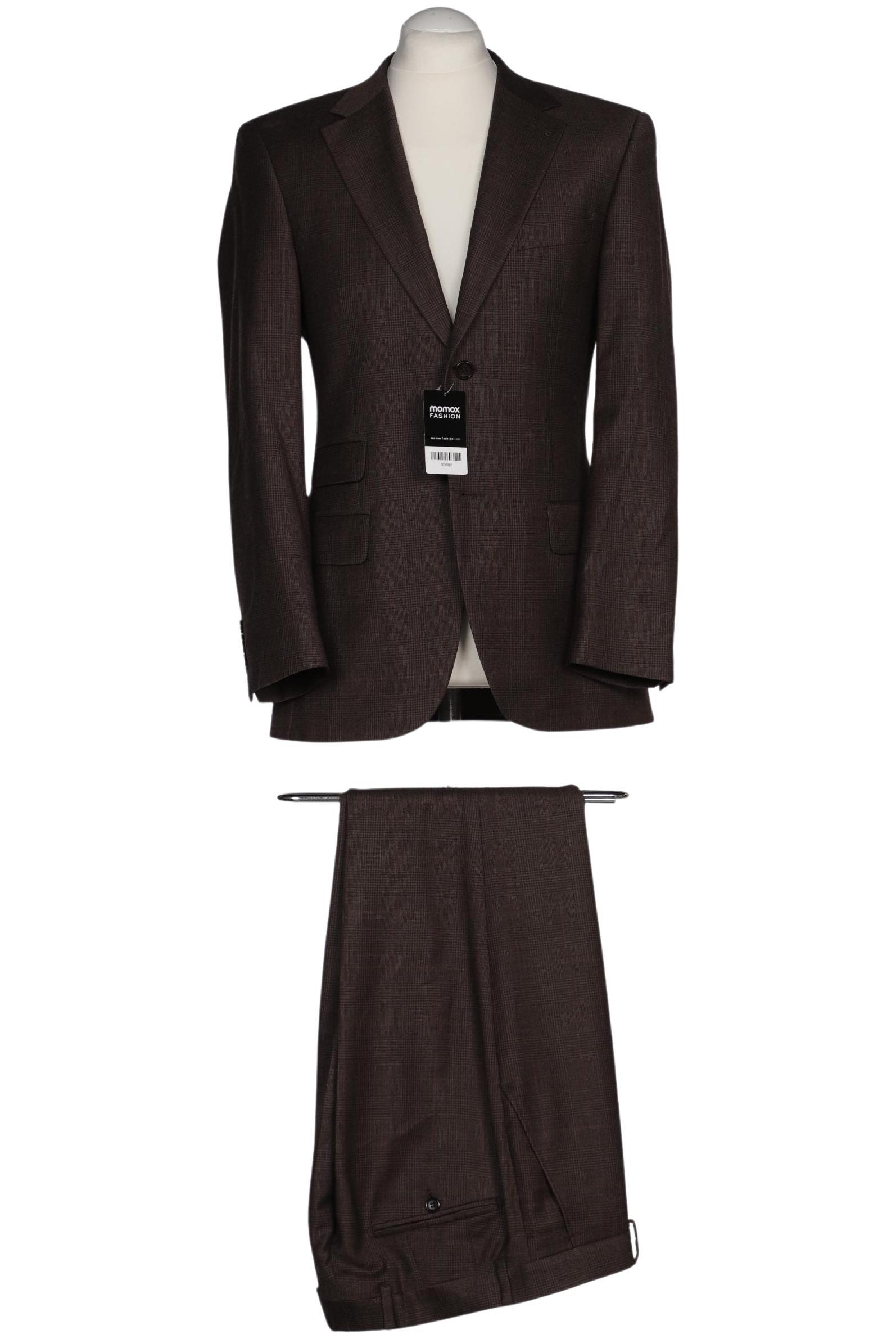 

Rene Lezard Herren Anzug, braun, Gr. 46