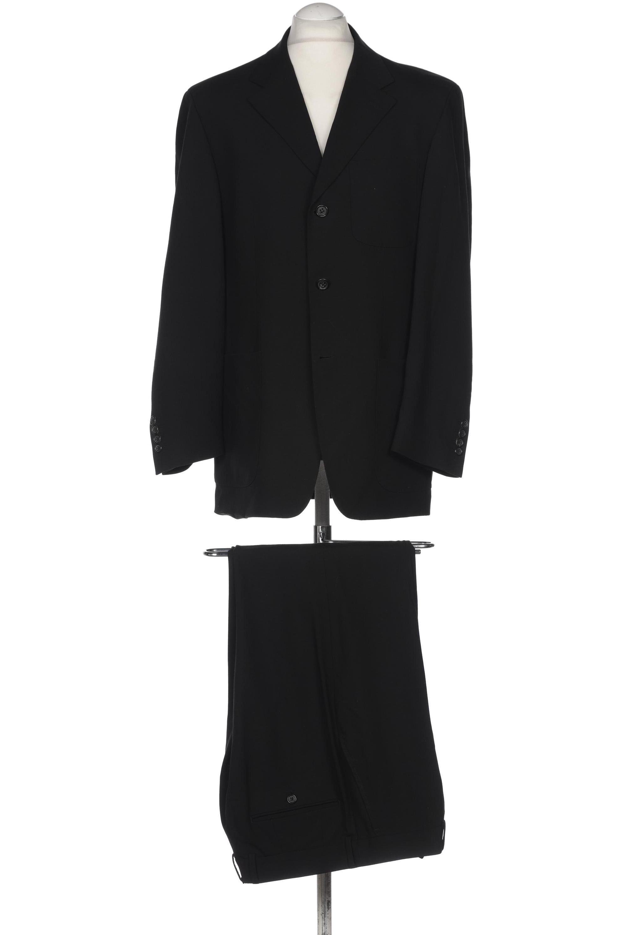 

Rene Lezard Herren Anzug, schwarz, Gr. 50