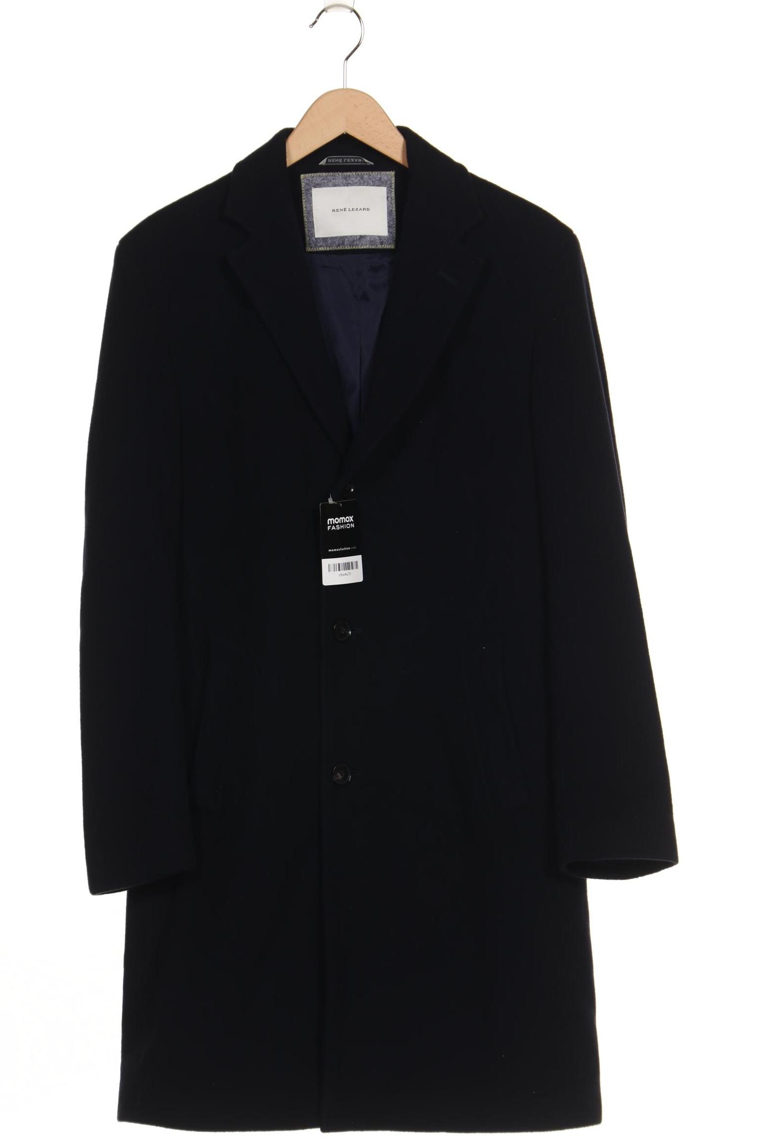 

Rene Lezard Herren Mantel, marineblau, Gr. 48
