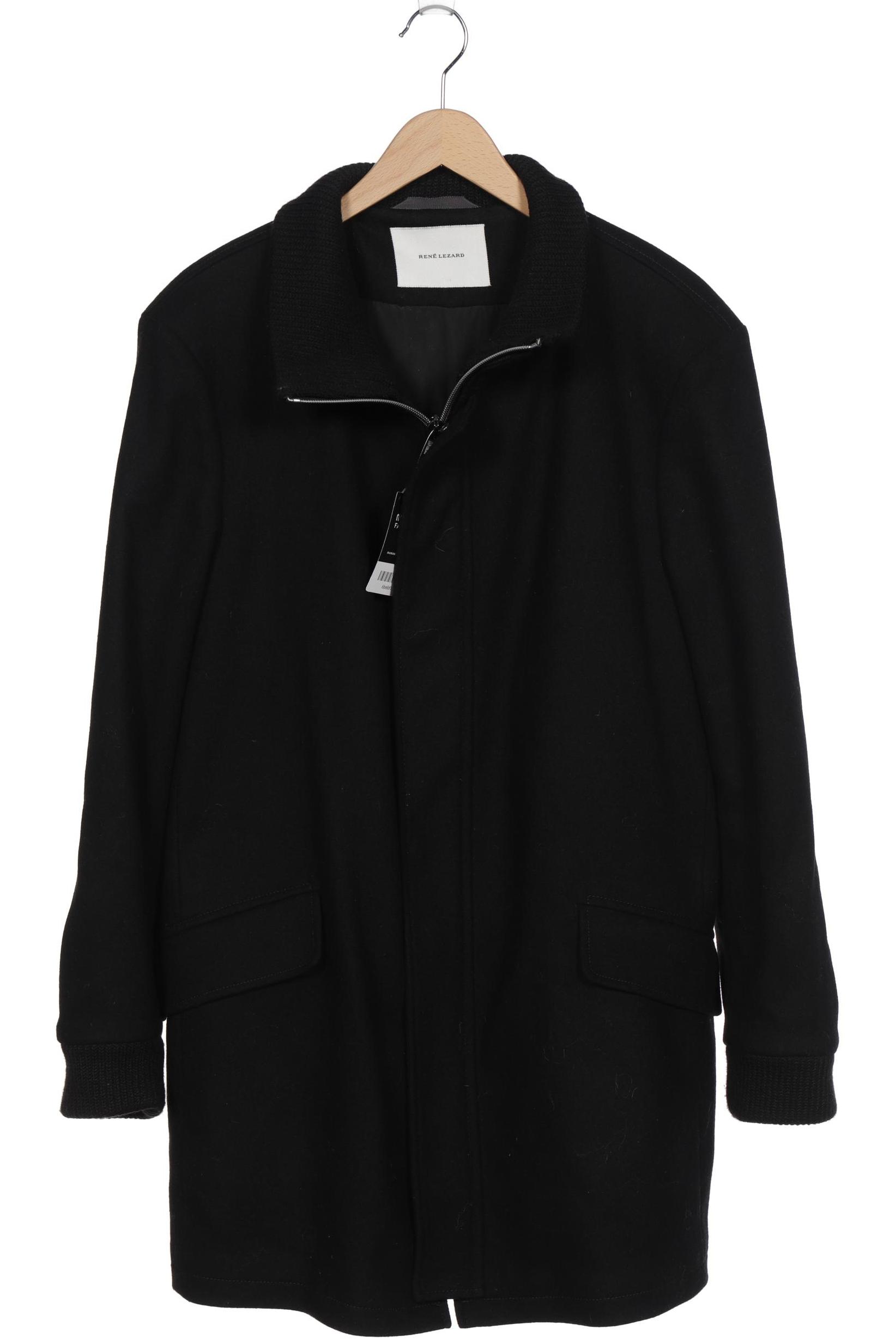 

RENE LEZARD Herren Mantel, schwarz