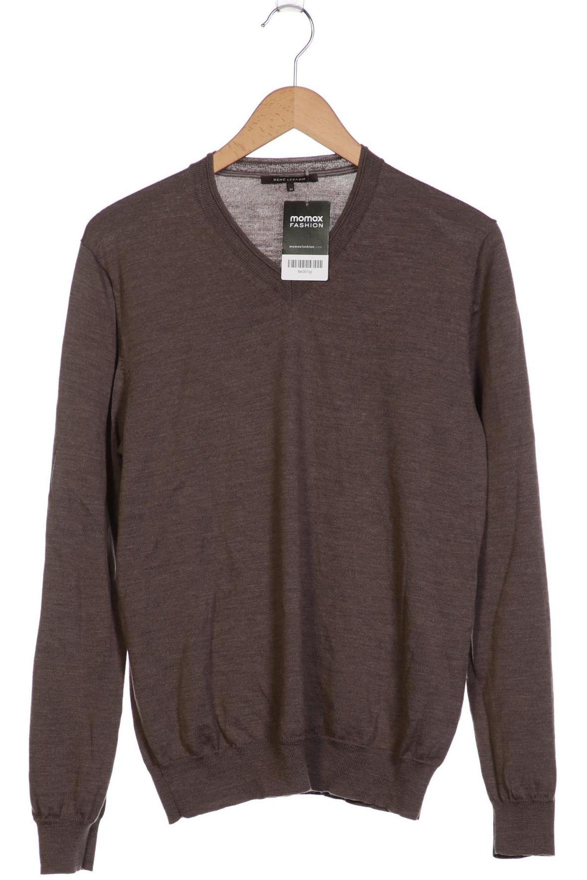 

Rene Lezard Herren Pullover, braun, Gr. 54