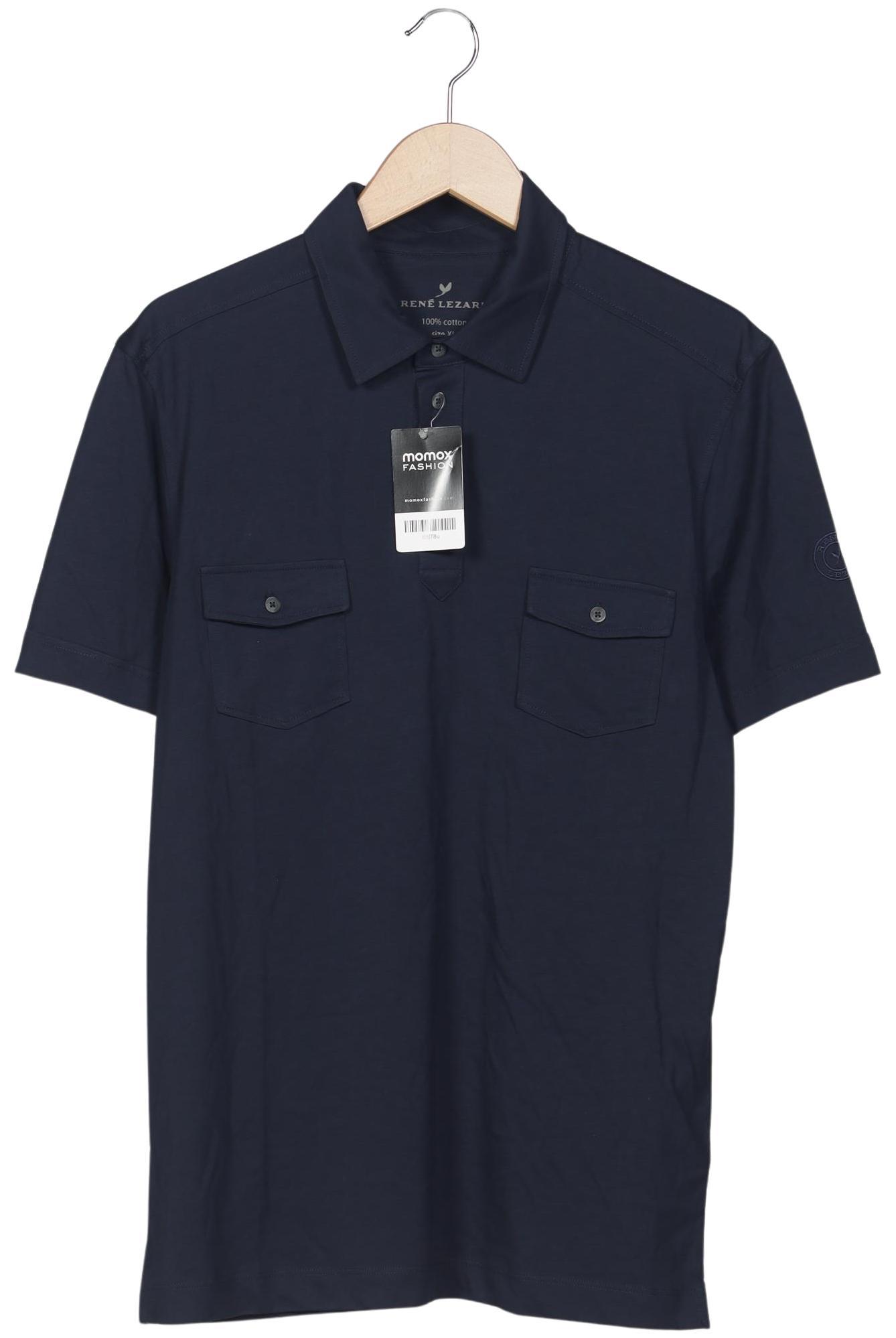 

Rene Lezard Herren Poloshirt, marineblau, Gr. 54