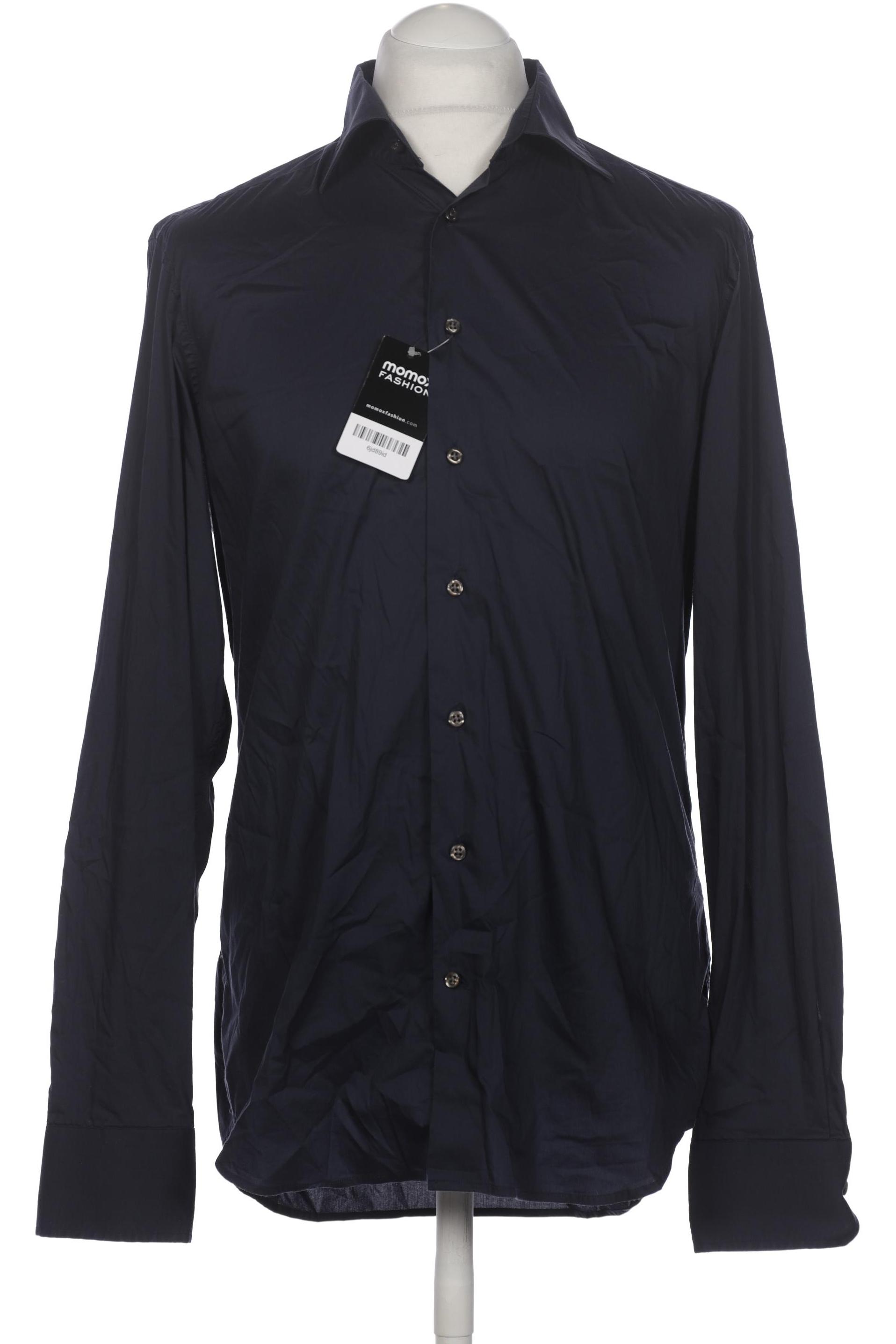 

Rene Lezard Herren Hemd, marineblau, Gr. 52