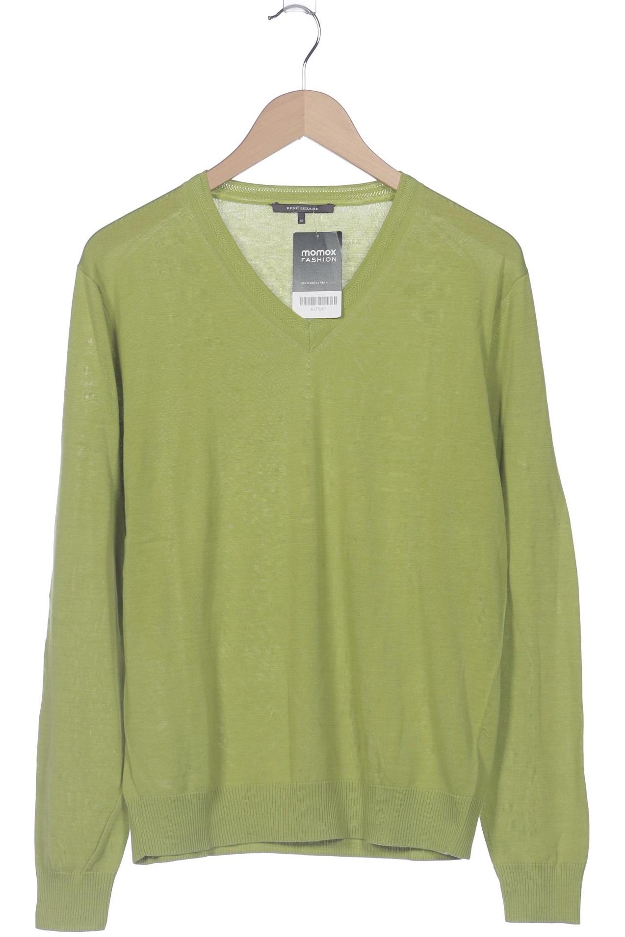 

Rene Lezard Herren Pullover, hellgrün, Gr. 52