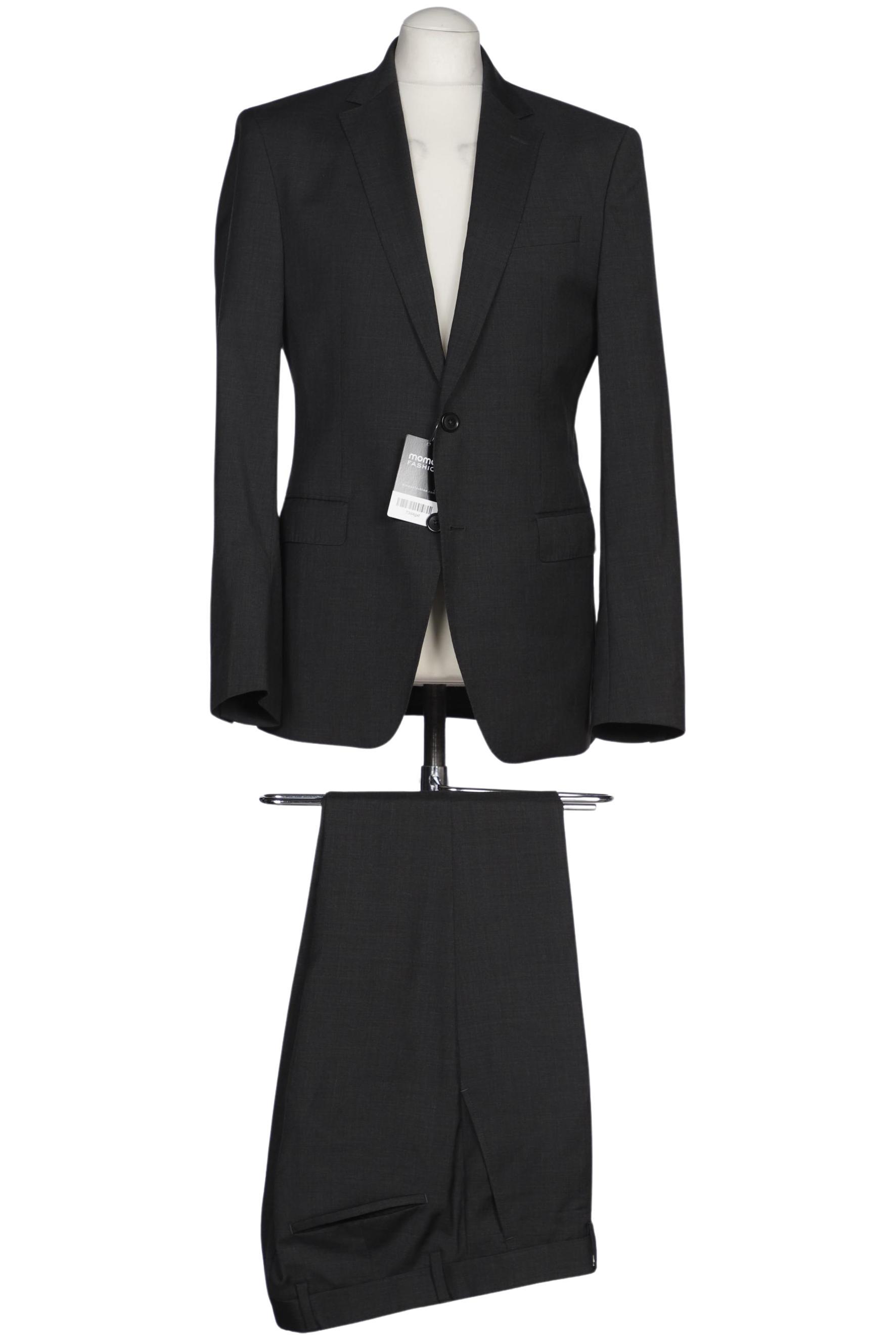 

Rene Lezard Herren Anzug, schwarz, Gr. 48