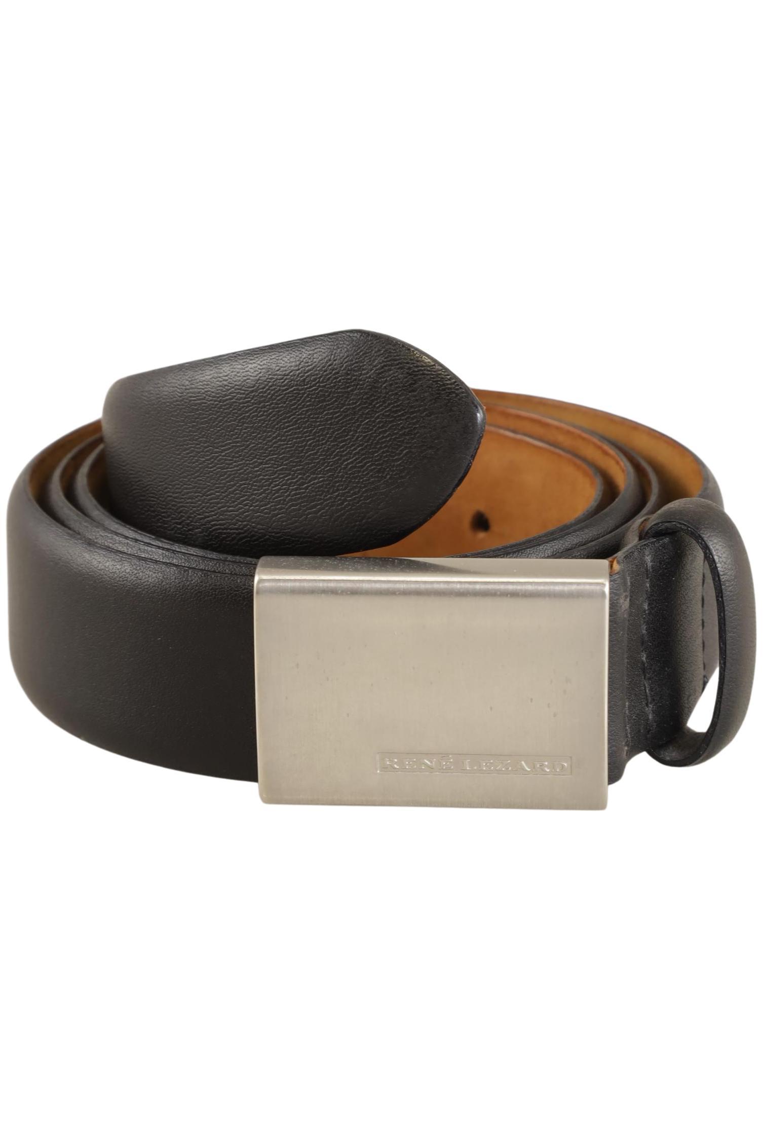 

Rene Lezard Herren Gürtel, schwarz, Gr. 95
