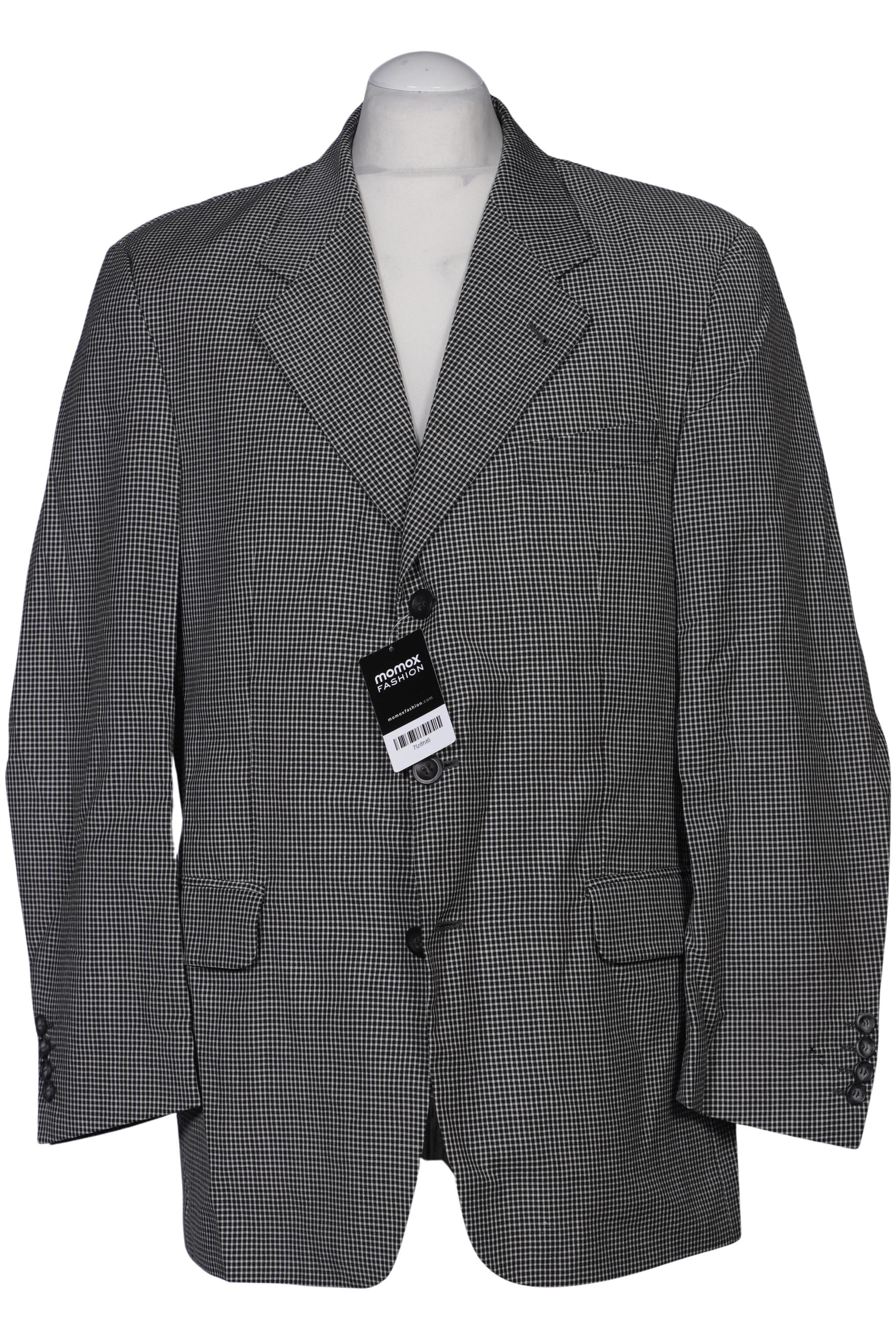 

Rene Lezard Herren Sakko, schwarz, Gr. 52