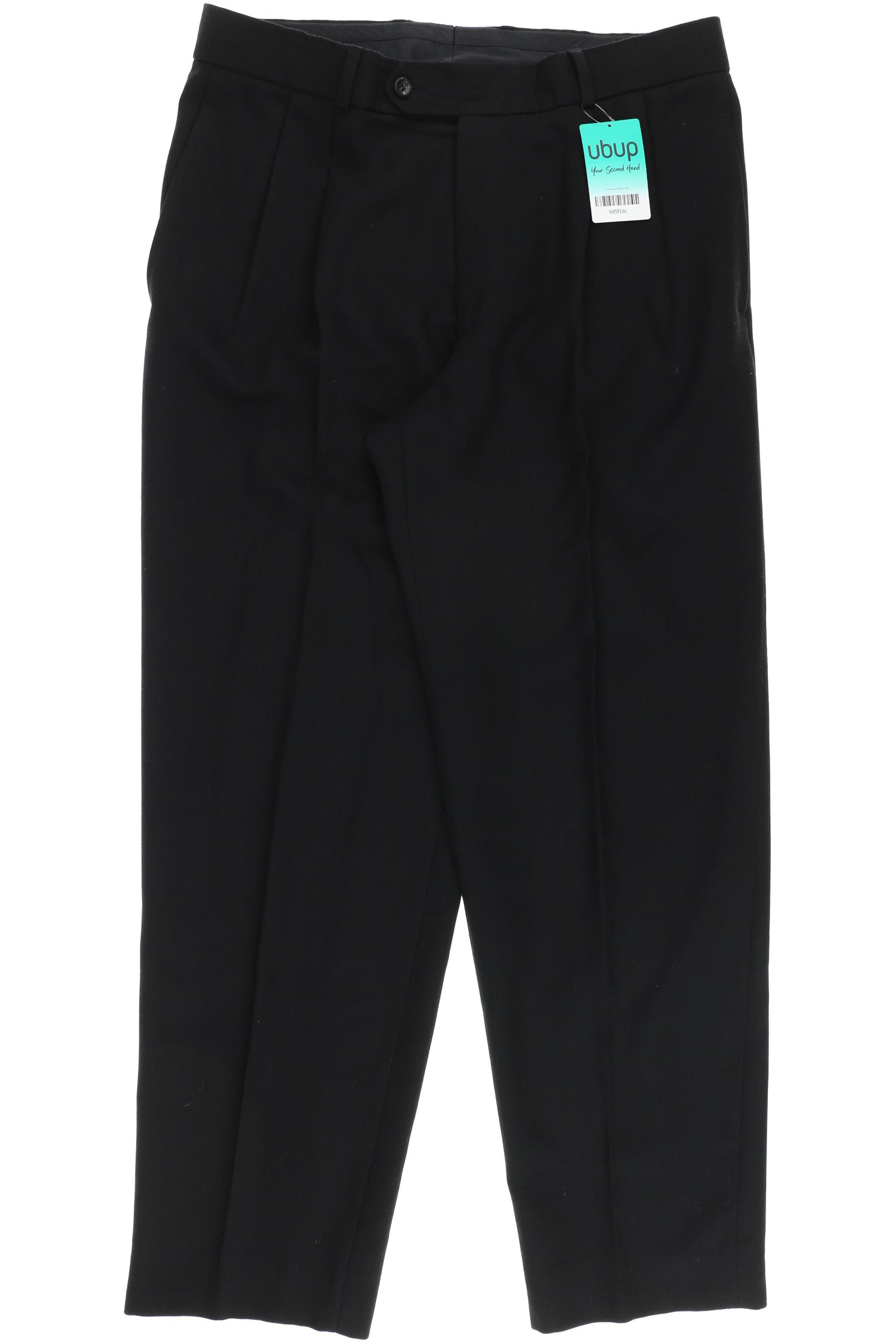 

Rene Lezard Herren Stoffhose, schwarz, Gr. 52