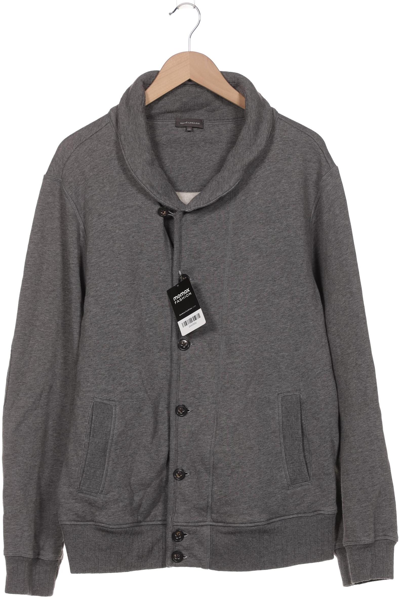 

Rene Lezard Herren Sweatshirt, grau, Gr. 56