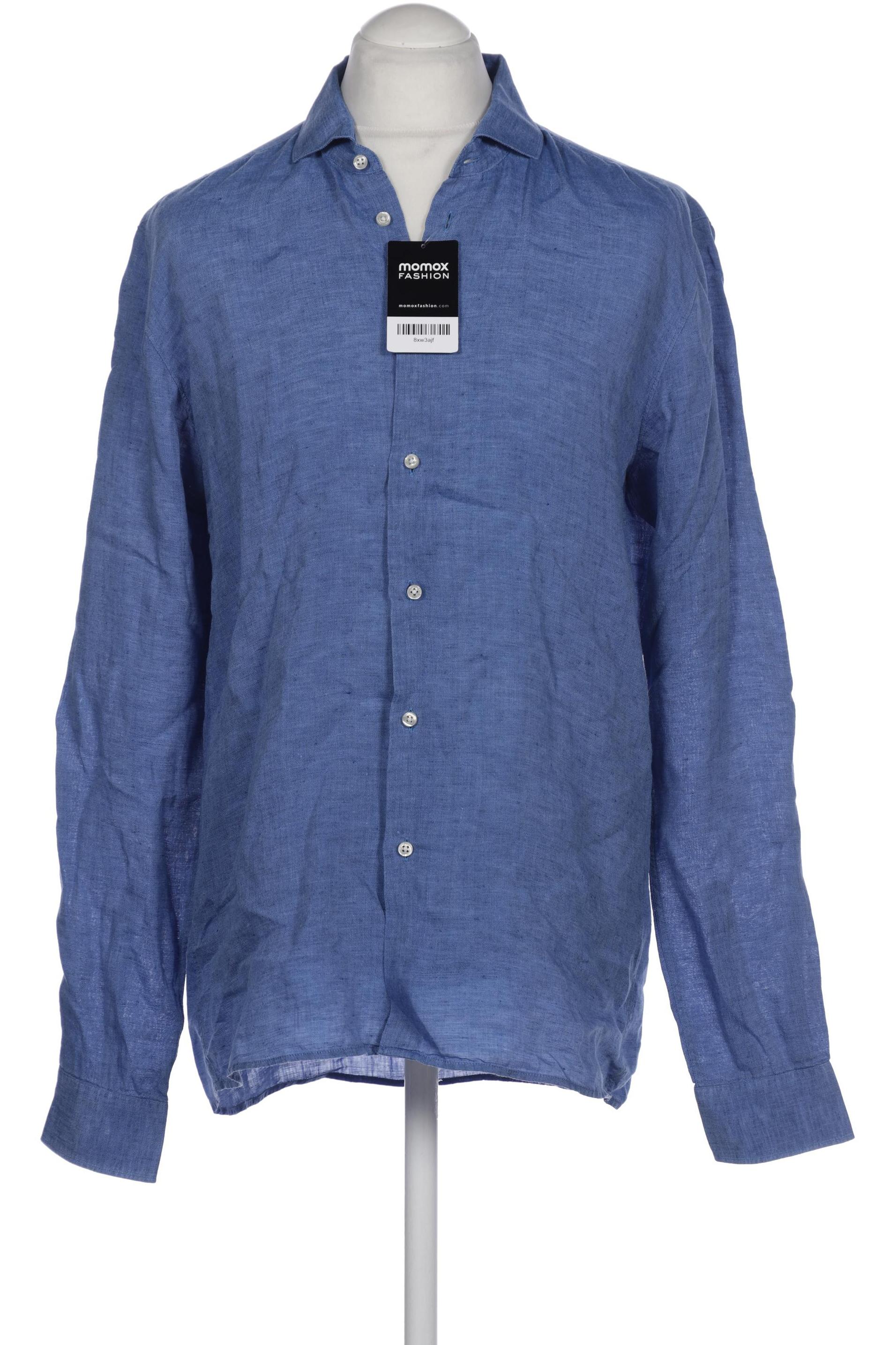 

Rene Lezard Herren Hemd, blau, Gr. 52