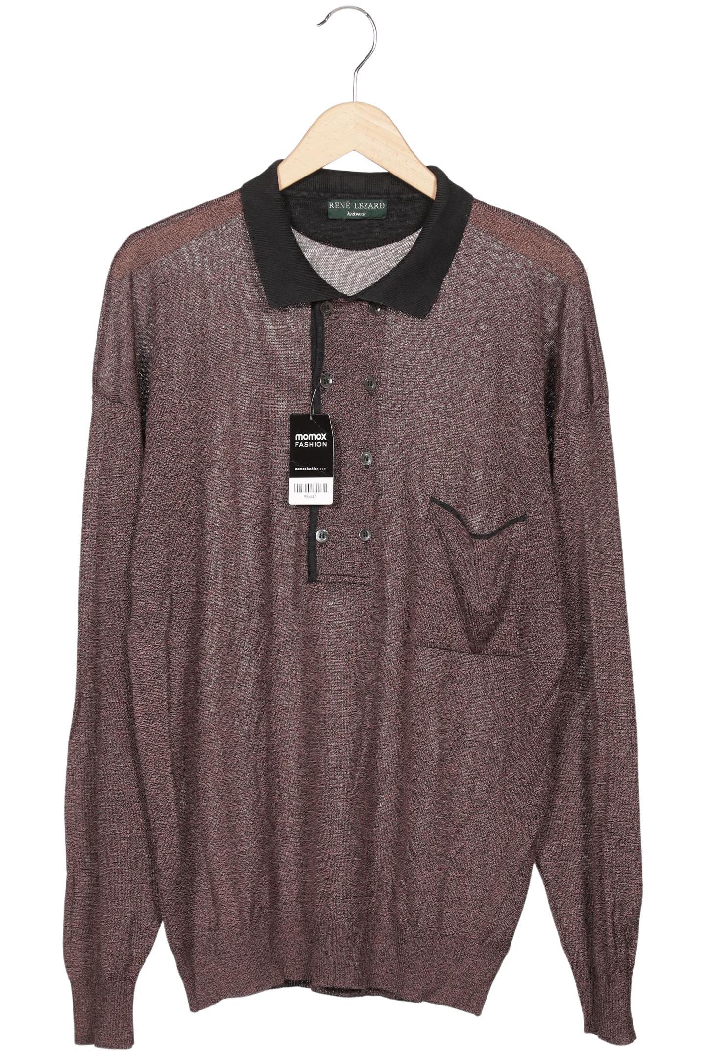 

Rene Lezard Herren Pullover, braun, Gr. 54