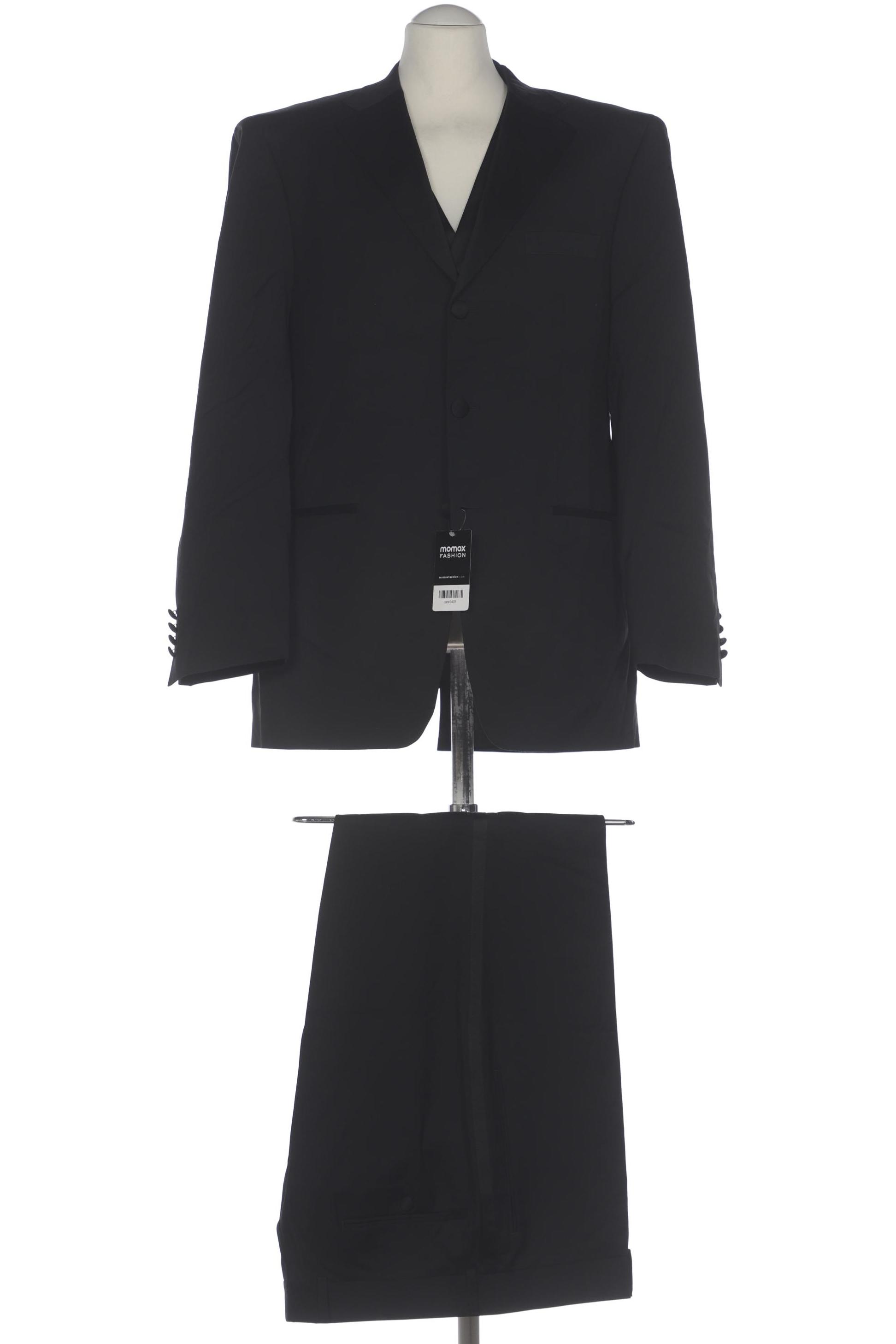 

Rene Lezard Herren Anzug, schwarz, Gr. 52