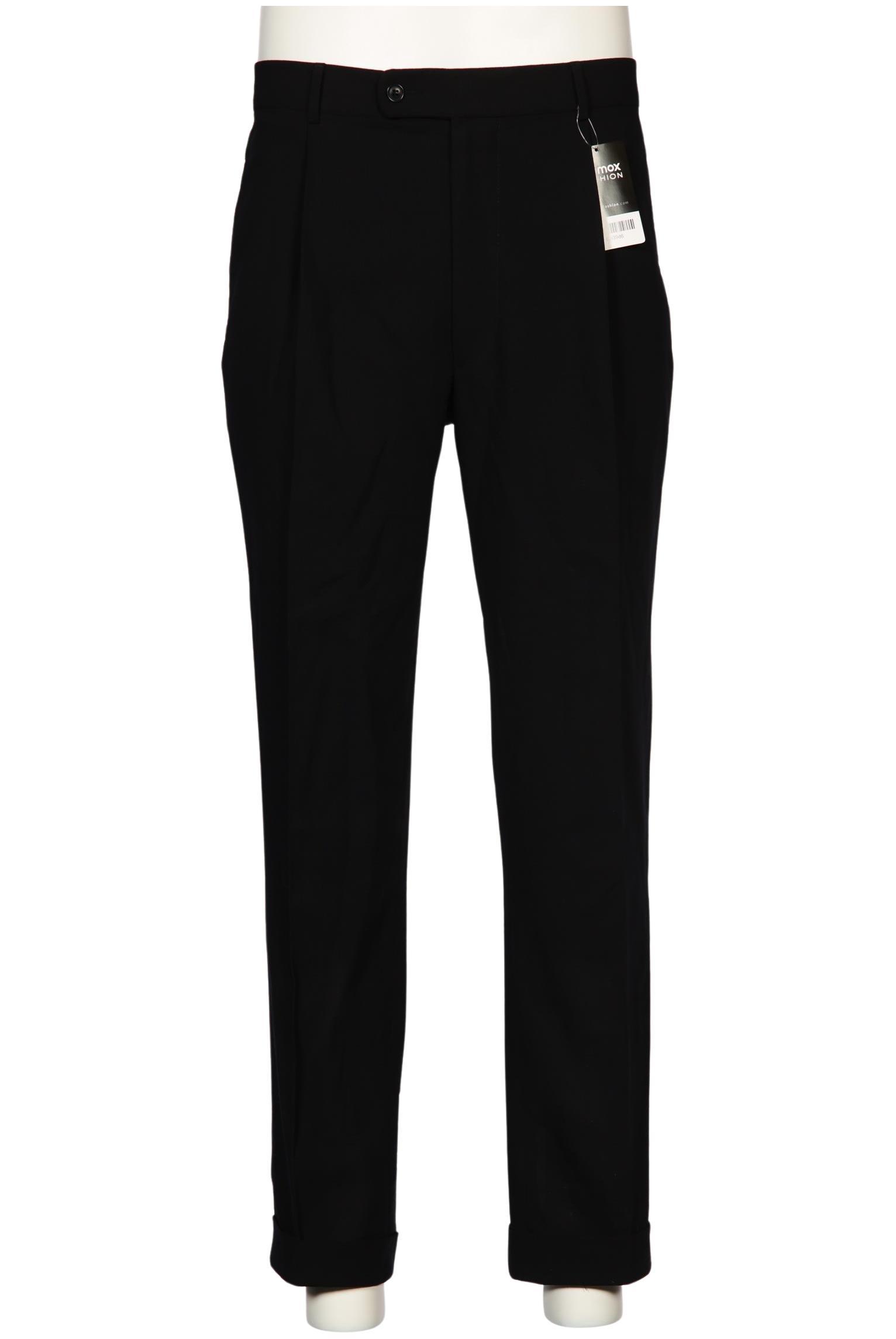 

Rene Lezard Herren Stoffhose, schwarz, Gr. 54